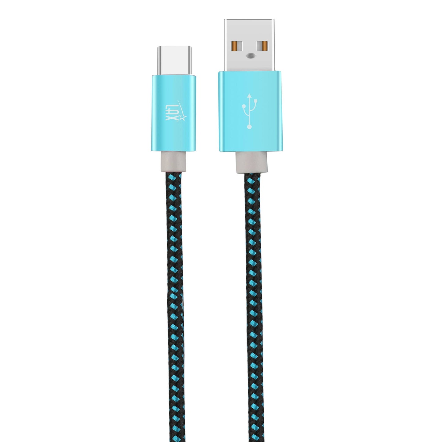 USB-C to USB-A Braided Cable for Smartphones 6 Feet