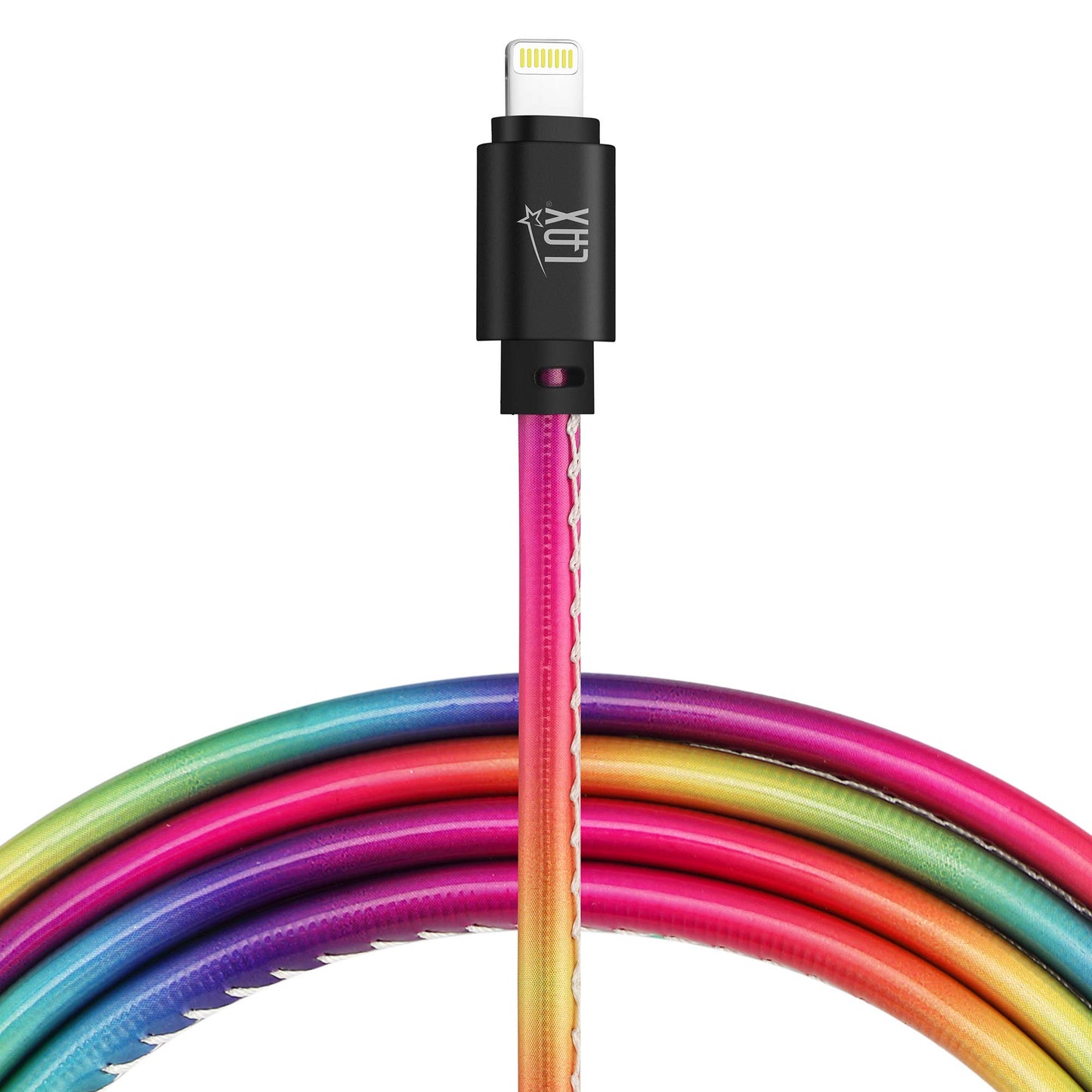 Vegan Leather Apple MFI Certified Lightning Cable