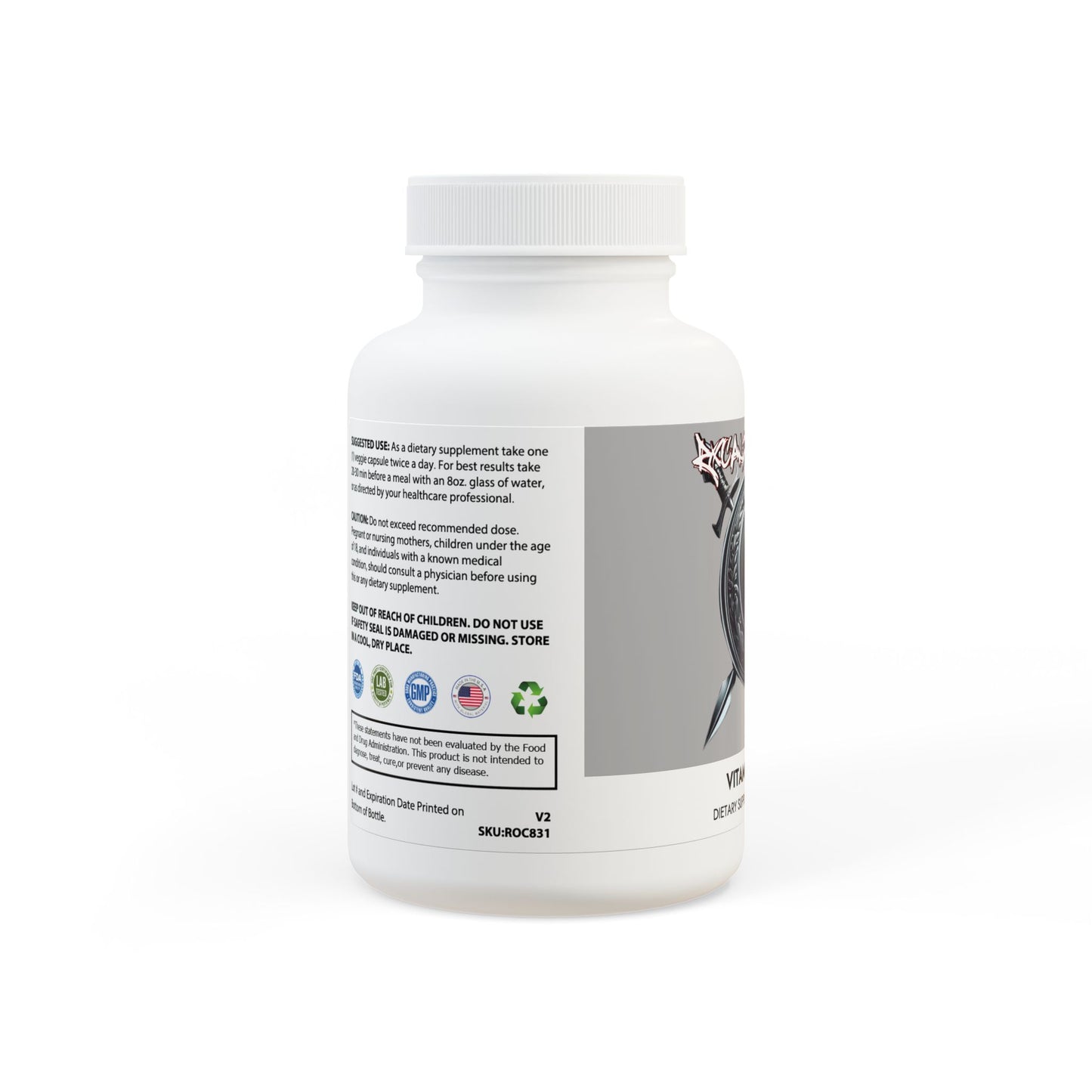 Vitamin K2 + D3 Supplement (60 Capsules)