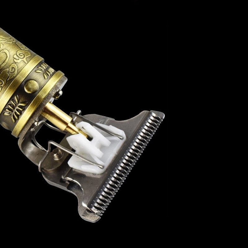 Vintage Men’s Hair Clipper with Interchangeable Guide Combs- USB Charging_4
