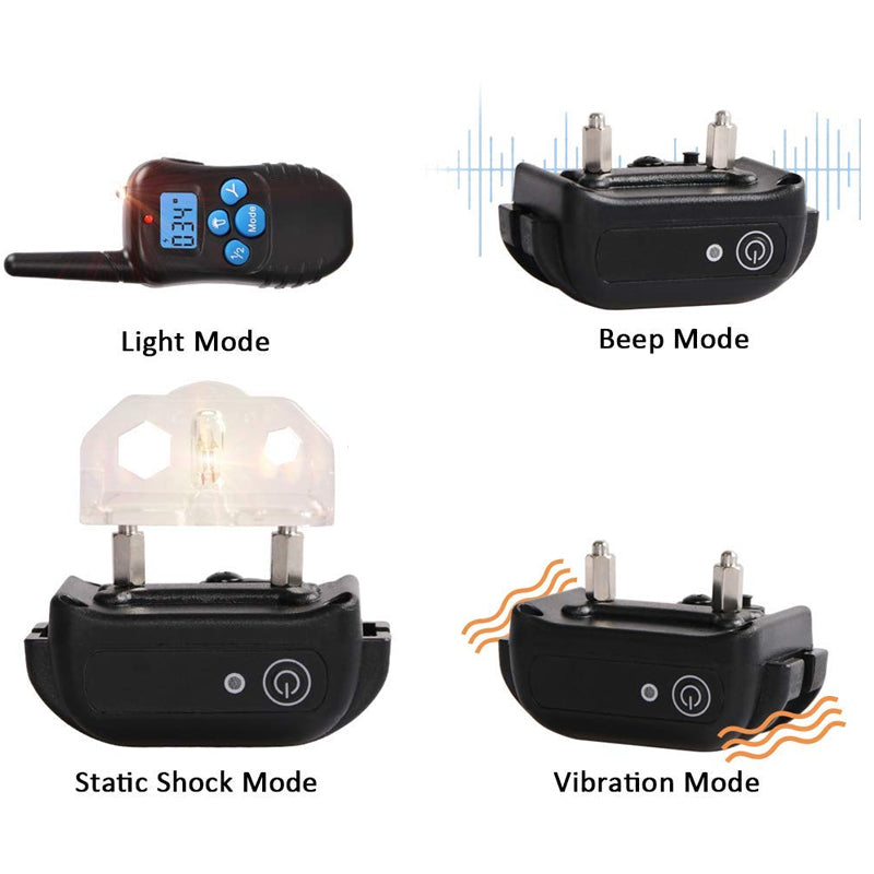 330 Yards Remote Control Dog Shock Training Collar- USB Rechargeable_13