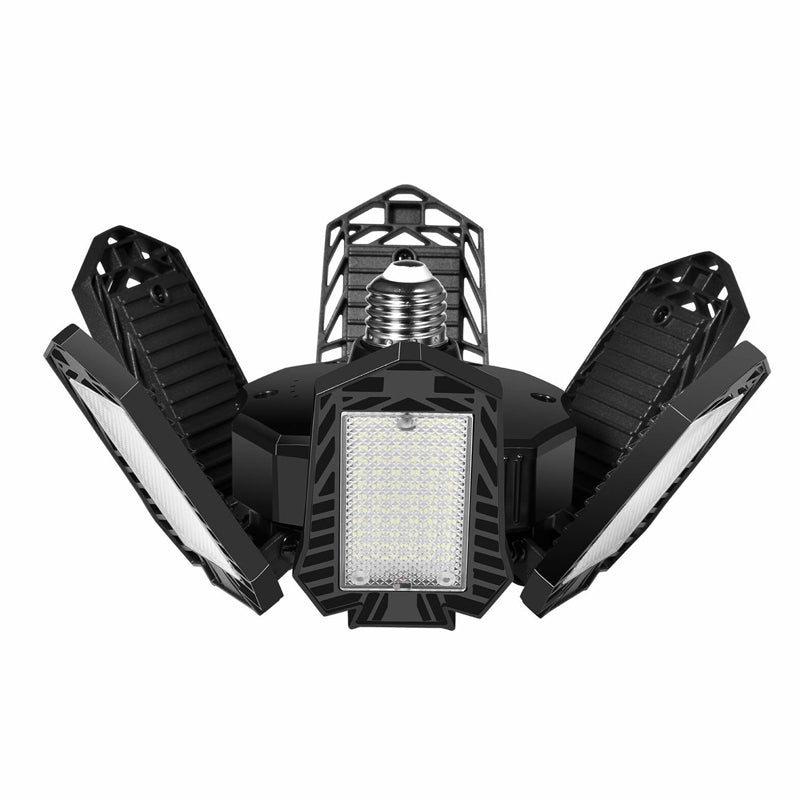 Pack of 2 185W Garage Light Deformable LED Lamp 6 Leaf Ceiling Light_4