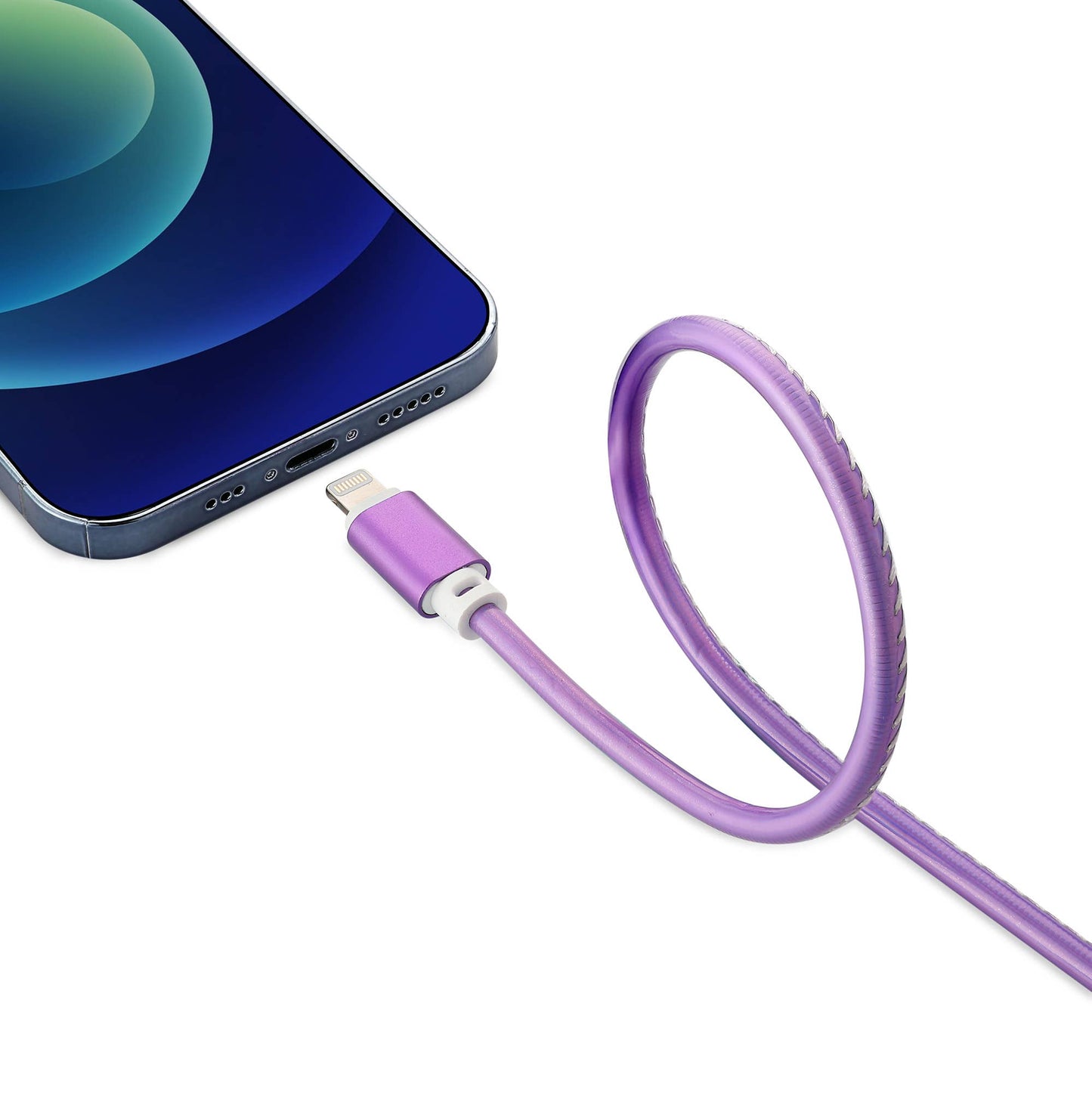 Vegan Leather Apple MFI Certified Lightning Cable