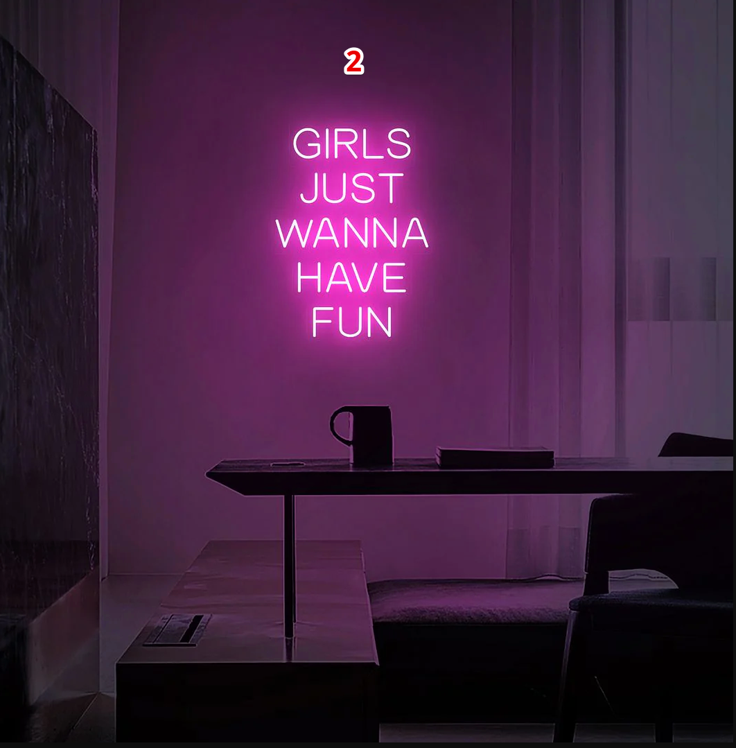 Custom Name Neon Logo Sign, Personalize Neon Led Sign Decor: Shipping and gift shop / 1item / 25in size