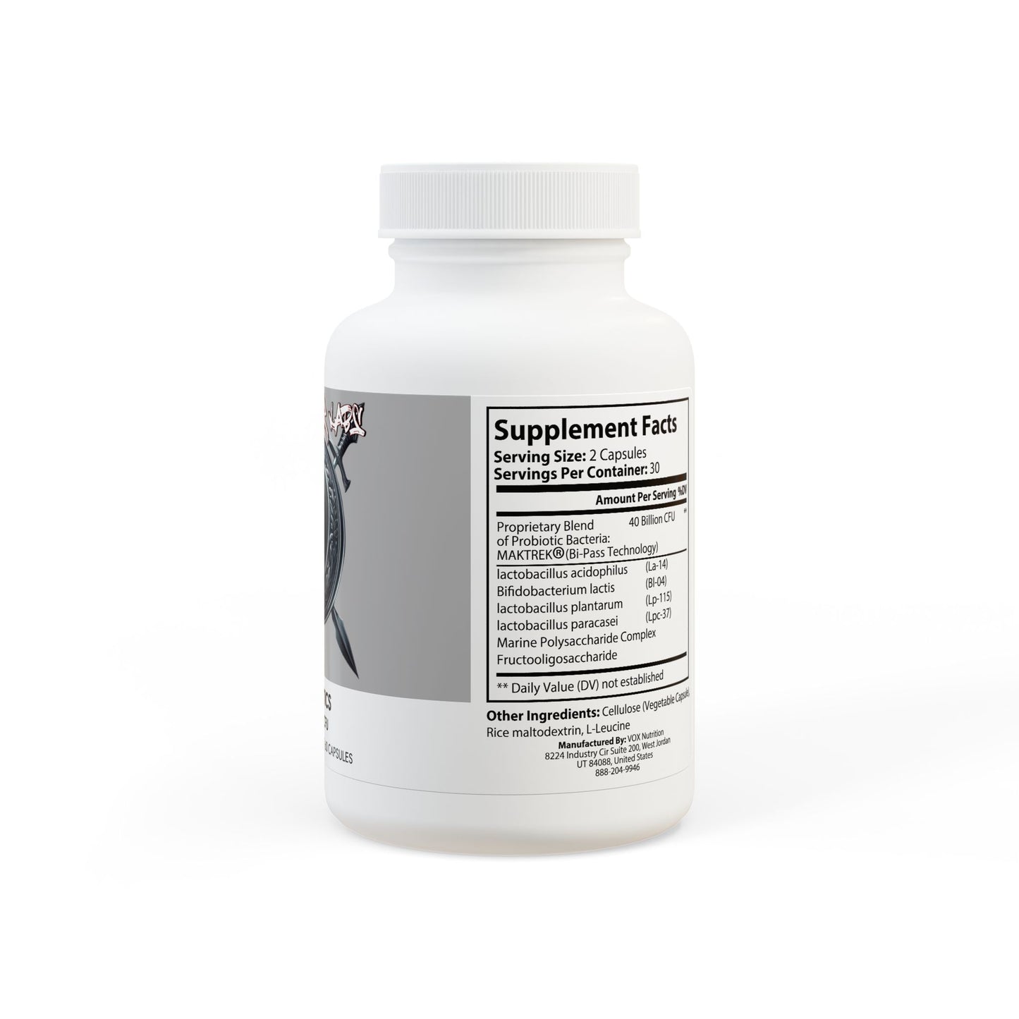 Probiotics Supplement (60 Capsules)