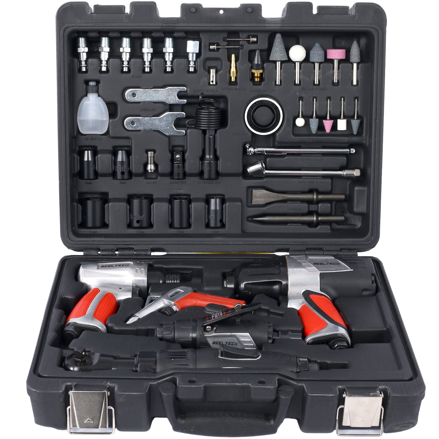 44-Piece Professional Air Tool Accessory Kit – Unleash Shop-Level Power at Home