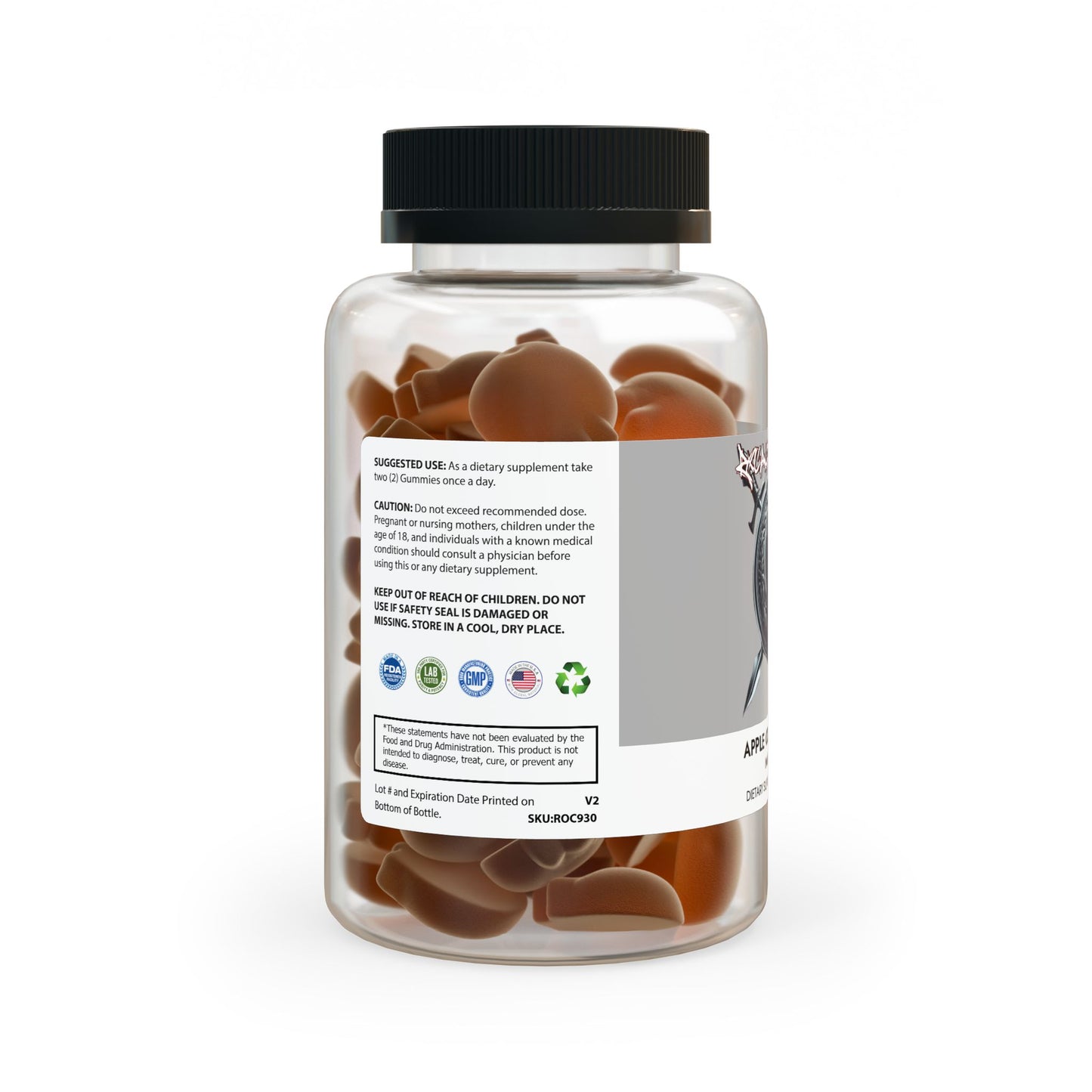Apple Cider Vinegar Gummies (60 Gummies)