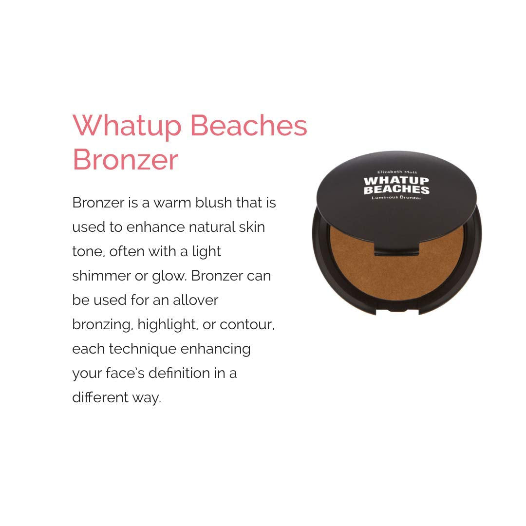 Elizabeth Mott Bronzer Face Powder for Contour and Sculpting - Cruelty-Free