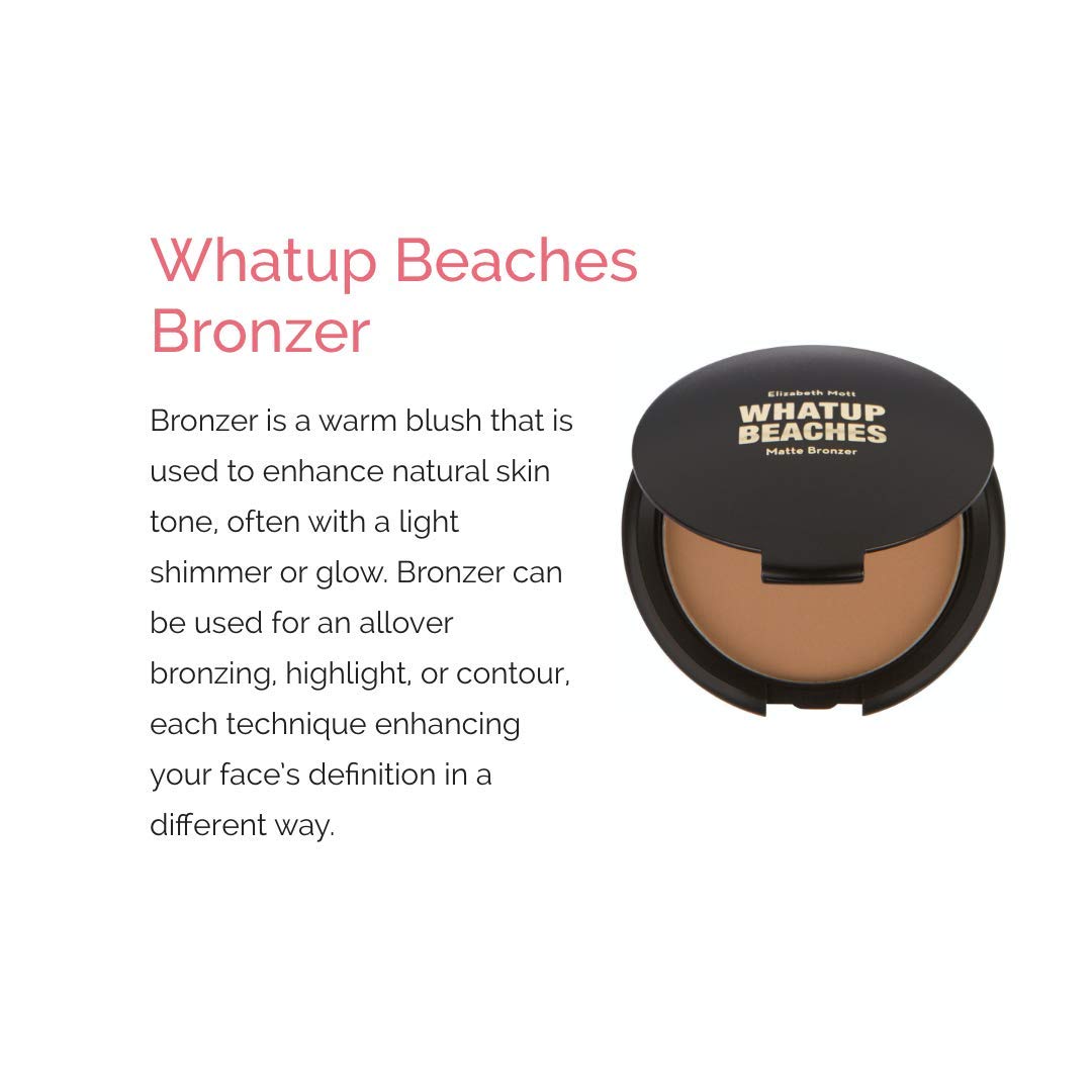 Elizabeth Mott Bronzer Face Powder for Contour and Sculpting - Cruelty-Free