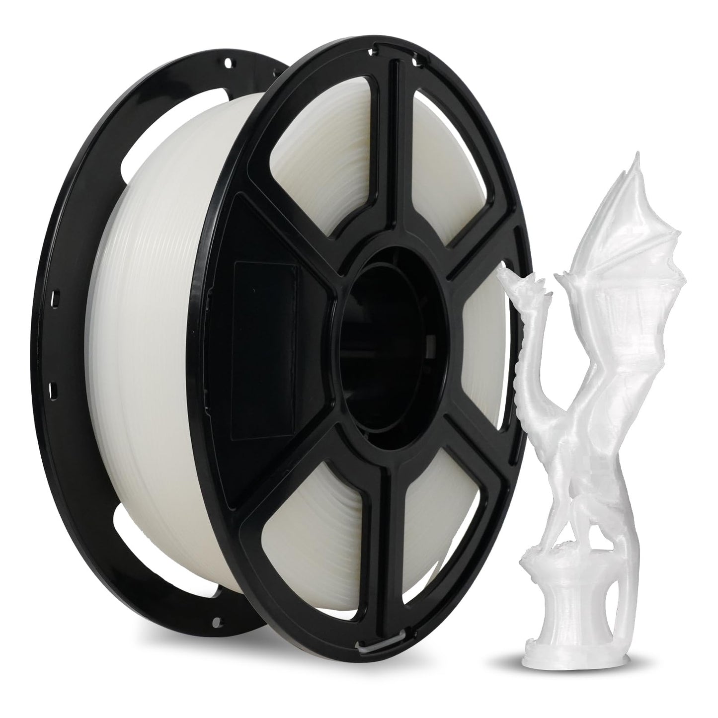 FLASHFORGE Rapid PLA Filament 1.75mm Ruby Red, 500mm/s High Speed Printing, 3D Printer Filament 1kg Spool, Dimensional Accuracy +/- 0.02mm, Enjoy Exceptional Print Quality