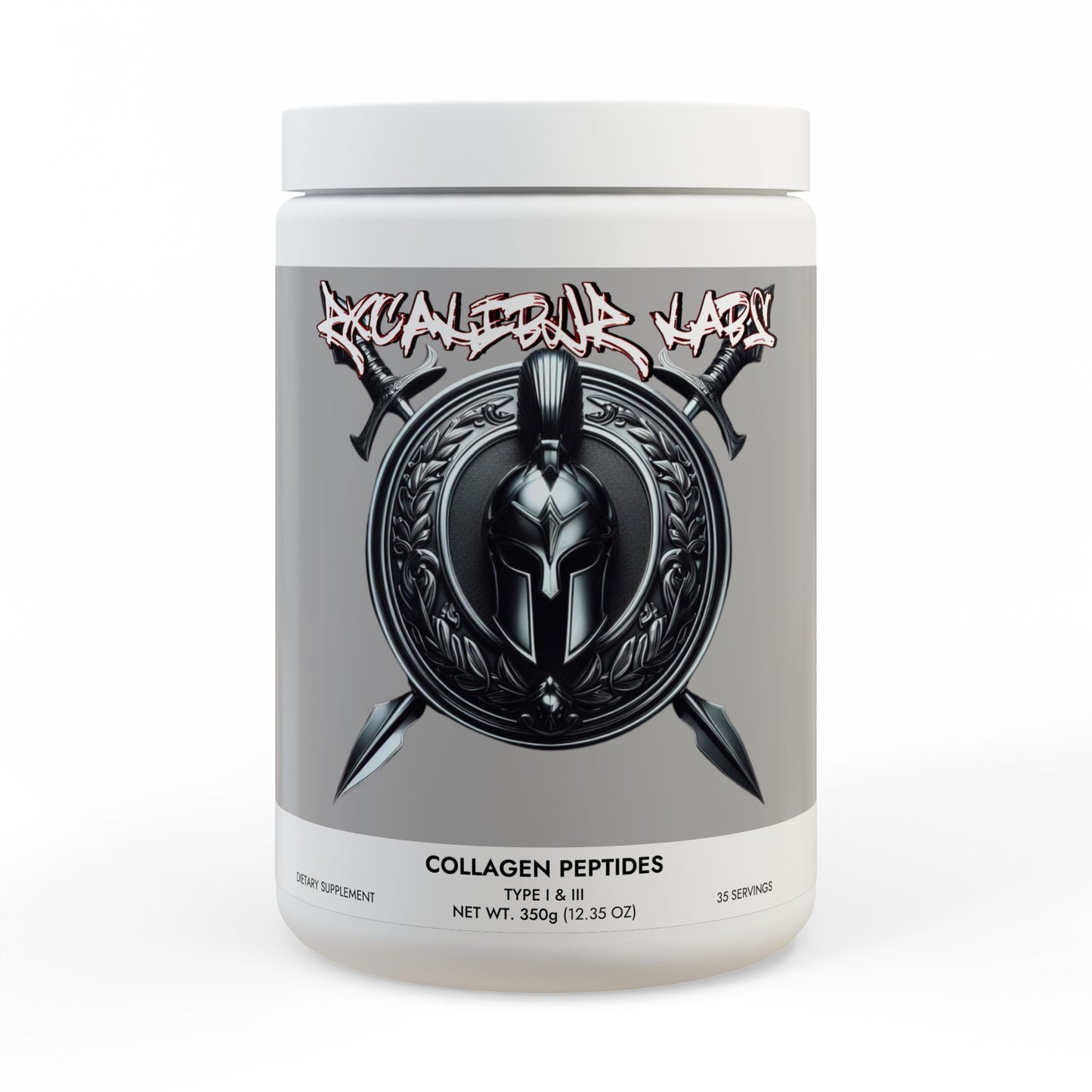 Collagen Peptides Type I & III Supplement (350g, 12.3oz)