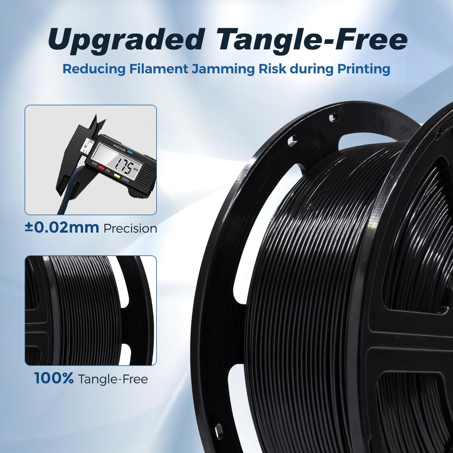 FLASHFORGE Rapid PLA Filament 1.75mm Ruby Red, 500mm/s High Speed Printing, 3D Printer Filament 1kg Spool, Dimensional Accuracy +/- 0.02mm, Enjoy Exceptional Print Quality