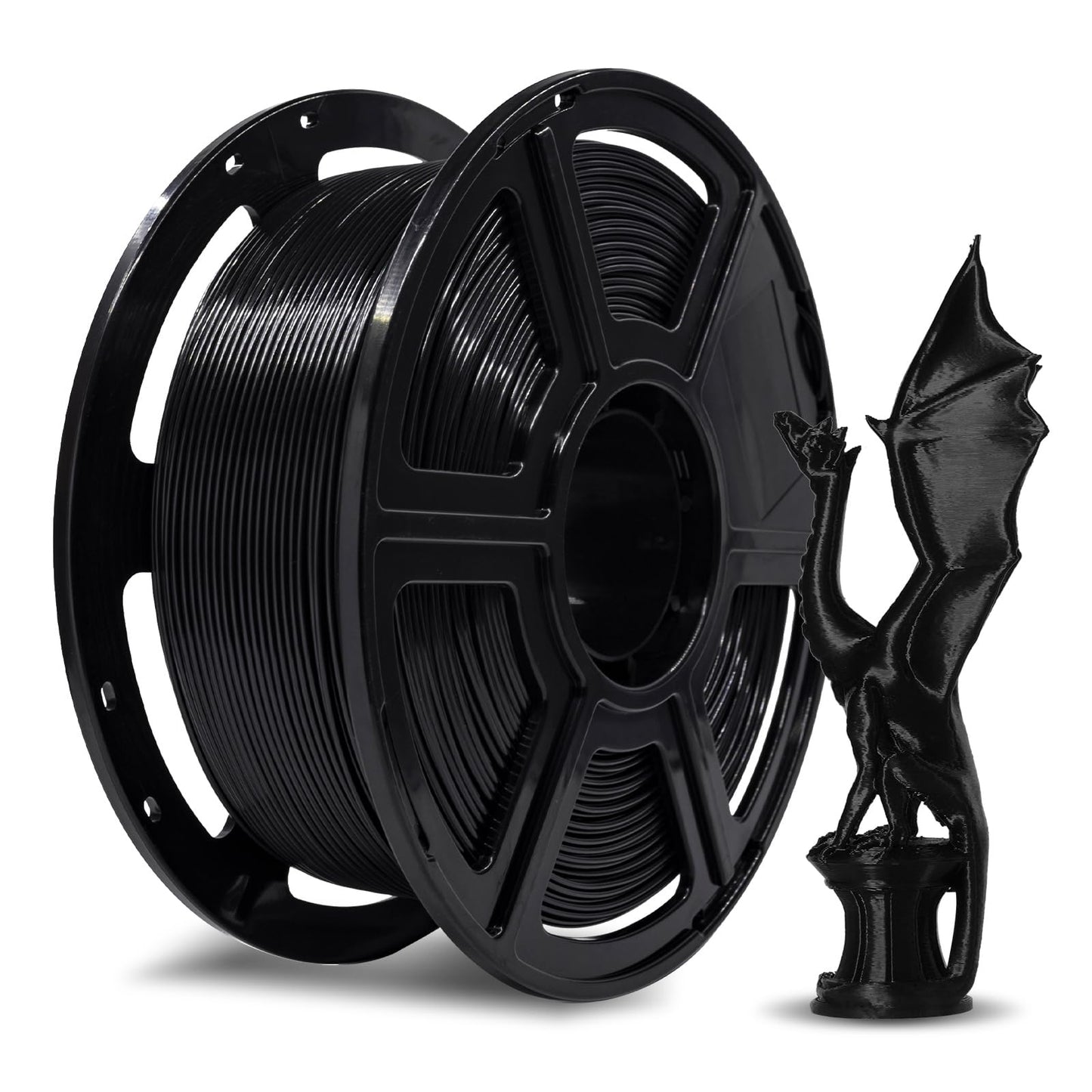 FLASHFORGE Rapid PLA Filament 1.75mm Ruby Red, 500mm/s High Speed Printing, 3D Printer Filament 1kg Spool, Dimensional Accuracy +/- 0.02mm, Enjoy Exceptional Print Quality