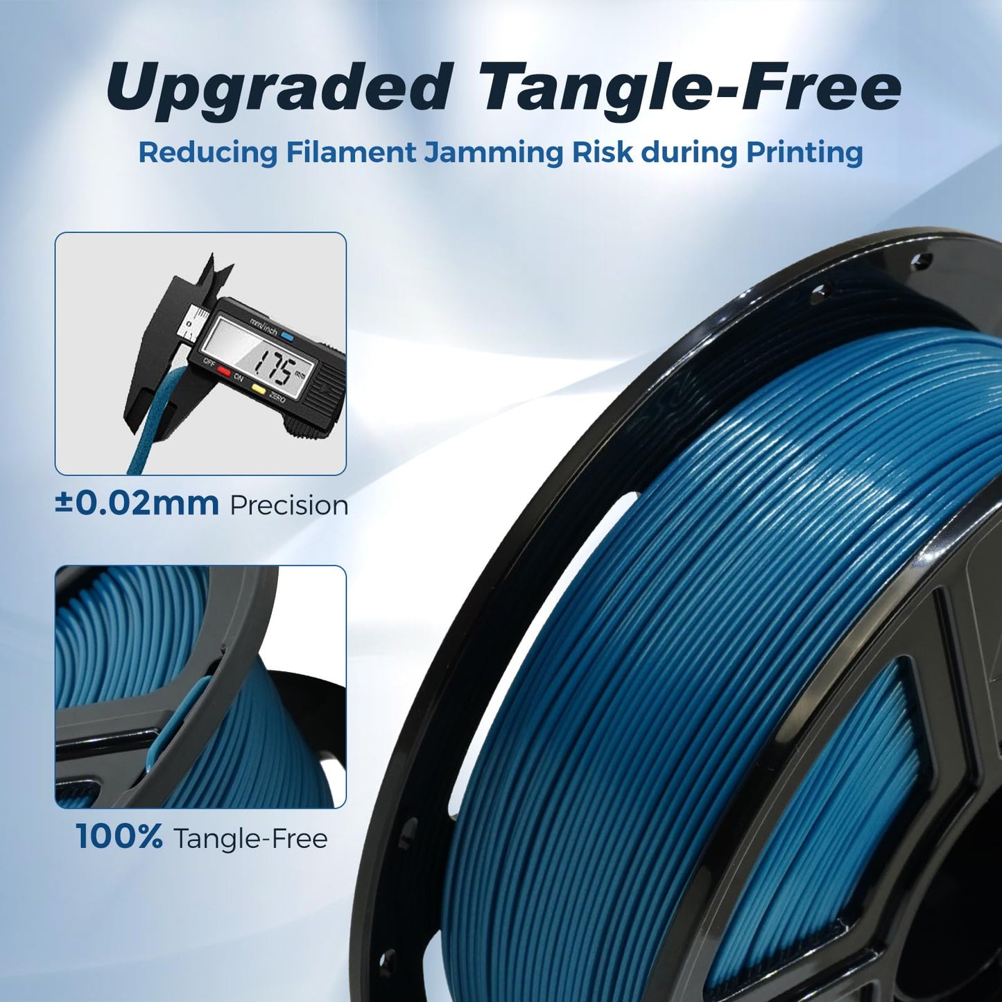 FLASHFORGE Rapid PLA Filament 1.75mm Ruby Red, 500mm/s High Speed Printing, 3D Printer Filament 1kg Spool, Dimensional Accuracy +/- 0.02mm, Enjoy Exceptional Print Quality