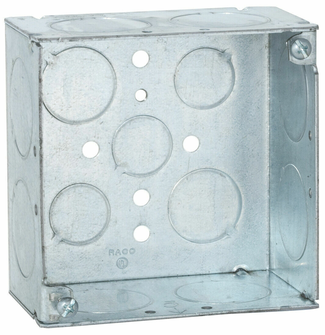 8233 Box 4insq 2-1/8indp Welds,No 8233, Hubbell Electrical Products, 25 pack