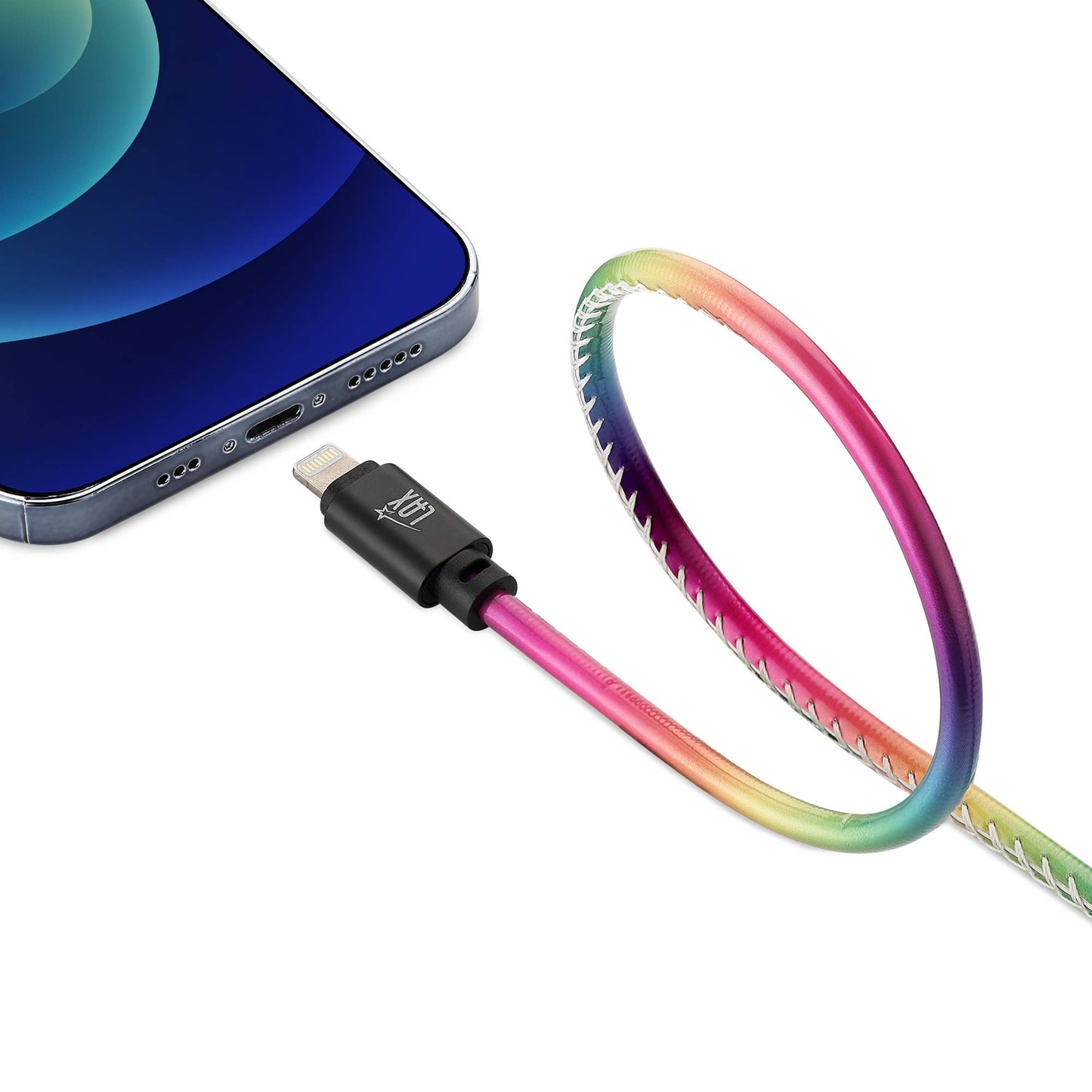 Vegan Leather Apple MFI Certified Lightning Cable