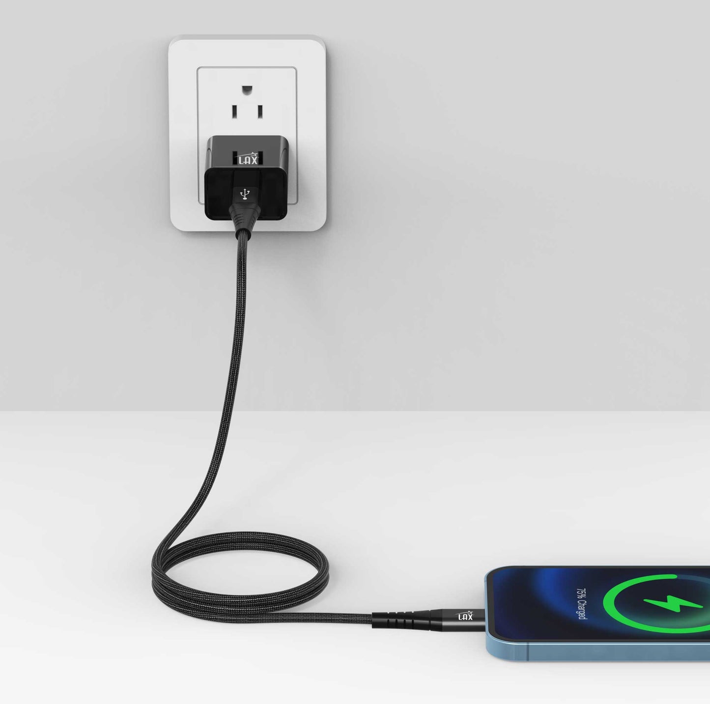 Apple MFi Certified Lightning to USB-C Cable (10ft)