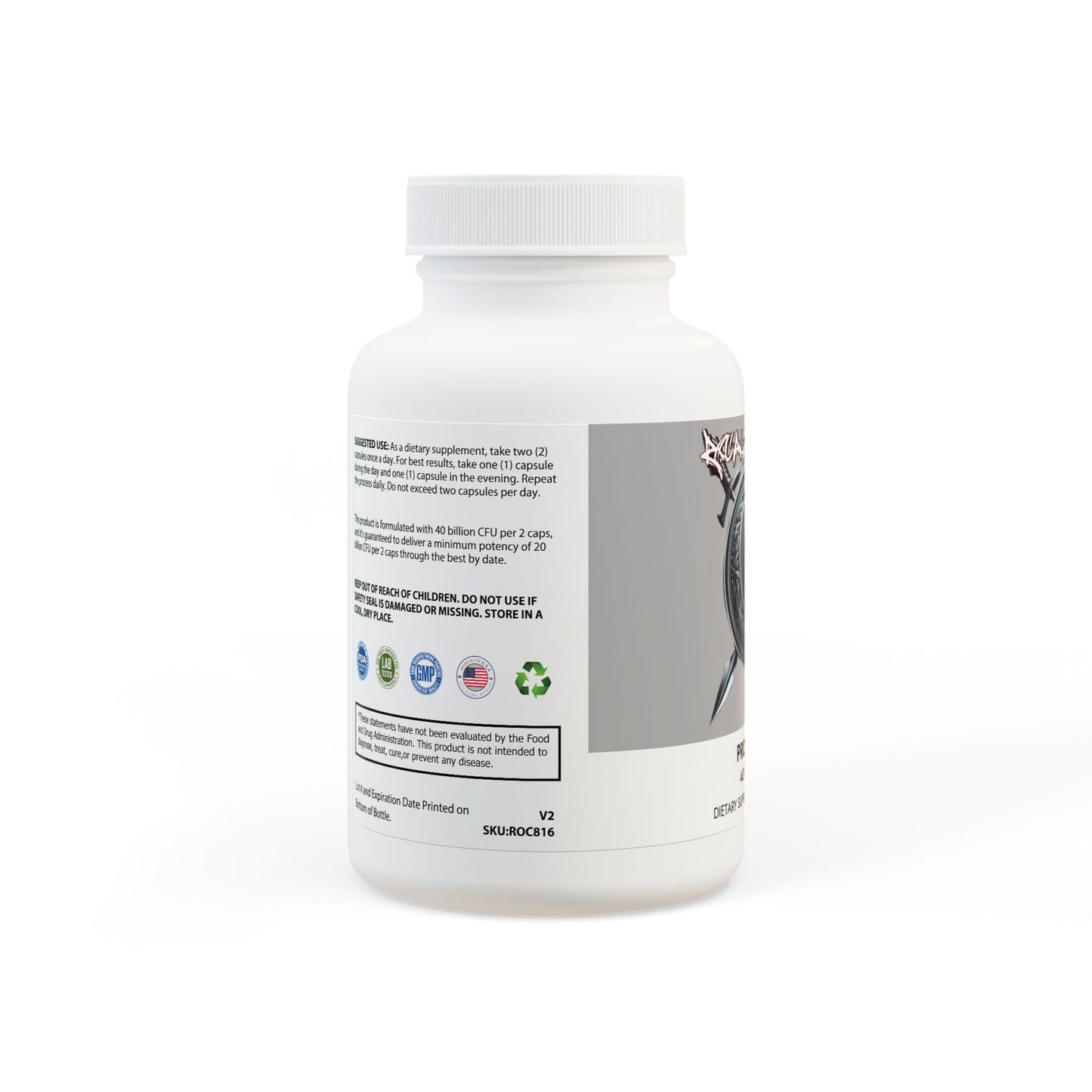 Probiotics Supplement (60 Capsules)