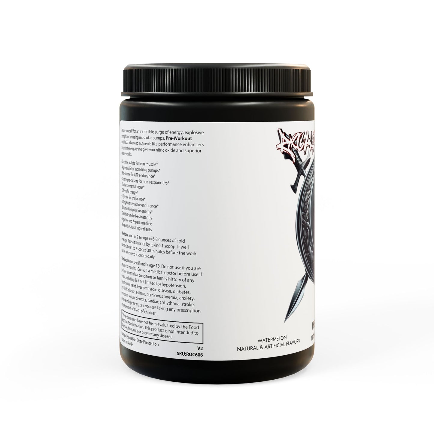 Pre-Workout Supplement, Watermelon (300g, 10.58oz)
