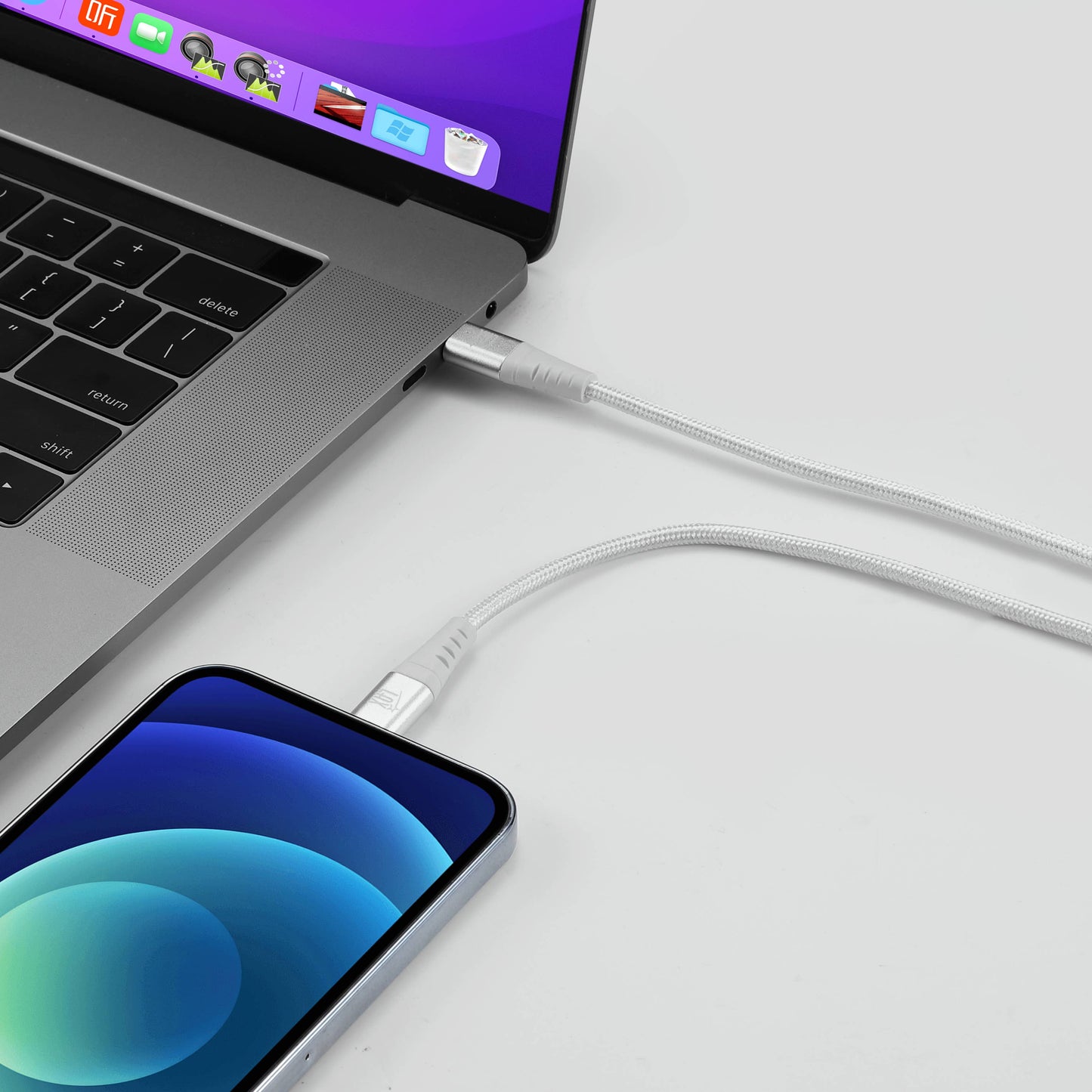 Apple MFi Certified Lightning to USB-C Cable (10ft)