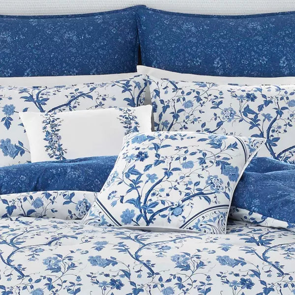 Laura Ashley Home Elise 7 PC Comforter Set All Season--KING