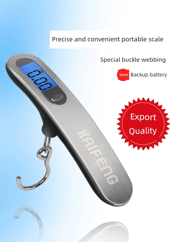 Travel Luggage Scale Portable Electronic Scale Mini Small Portable High-Precision Hand Scale Small Scale Express Spring Scale