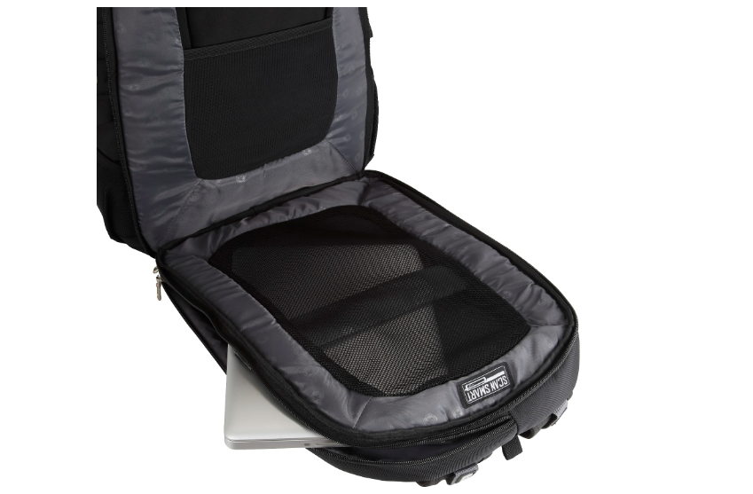 Swissgear Scansmart Backpack - Blk Fits Up To 17In Laptop Tsa Blk