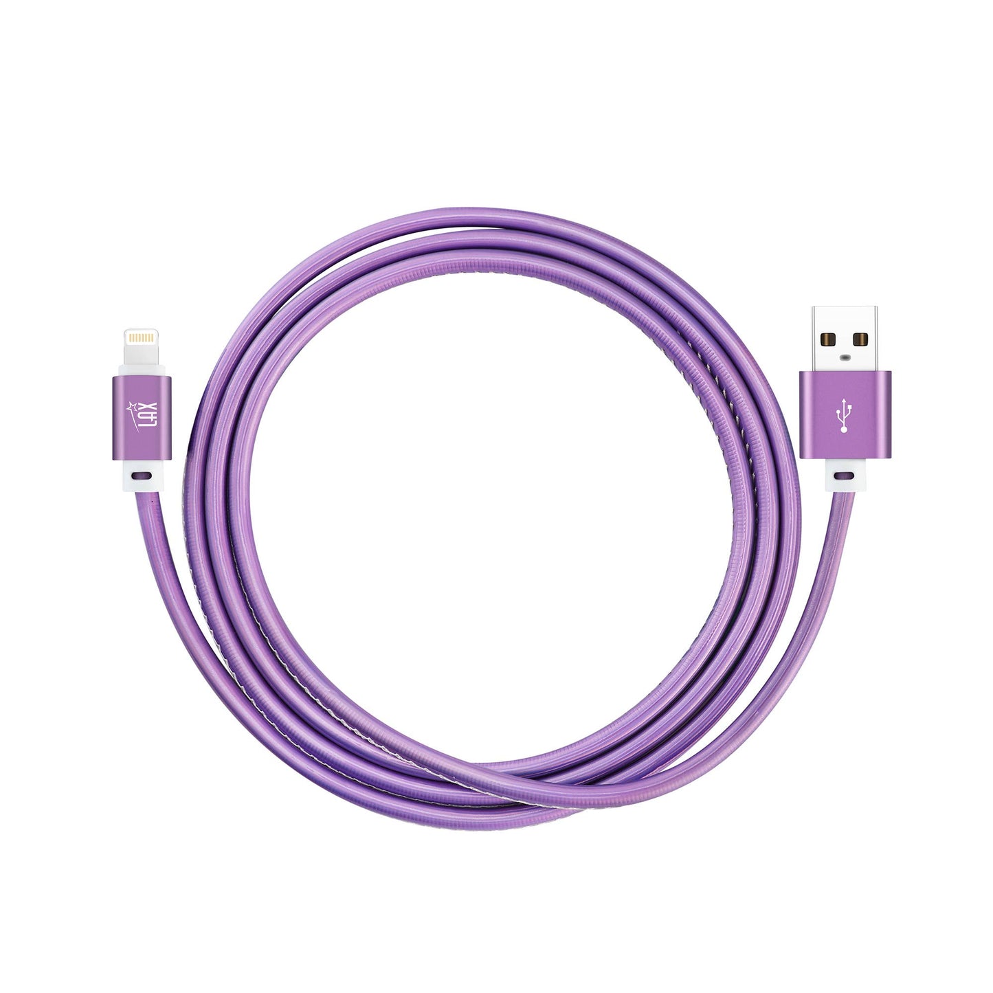 Vegan Leather Apple MFI Certified Lightning Cable