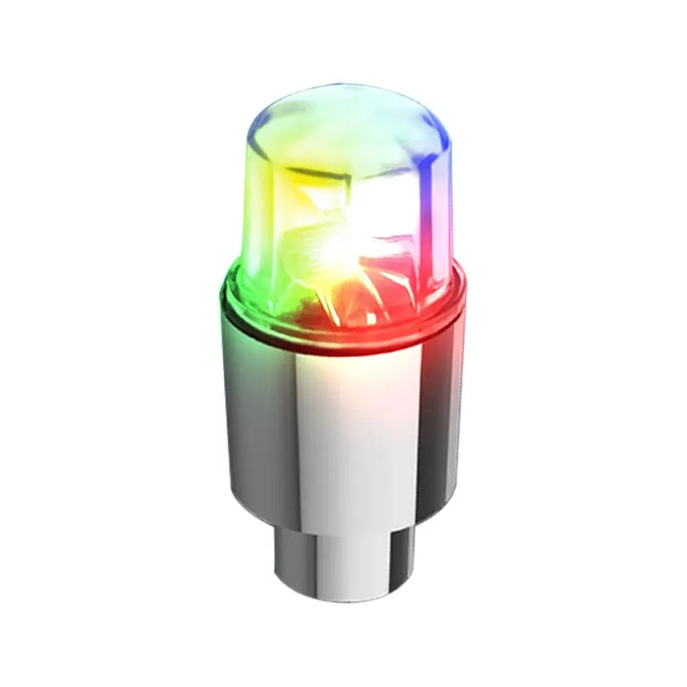 1pc Neon Bicycle Spoke Lights Bicycle Wheel Lights With Battery For Mountain Road Bike Motorcycle LED Tyre Tire Valve Caps Light