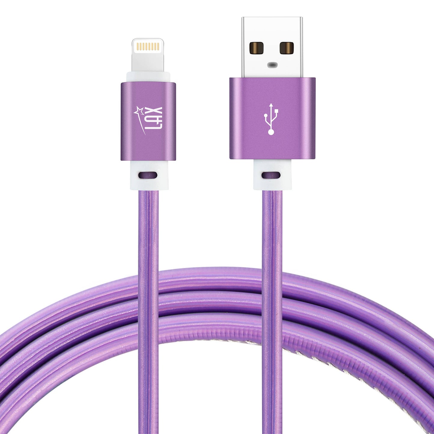 Vegan Leather Apple MFI Certified Lightning Cable
