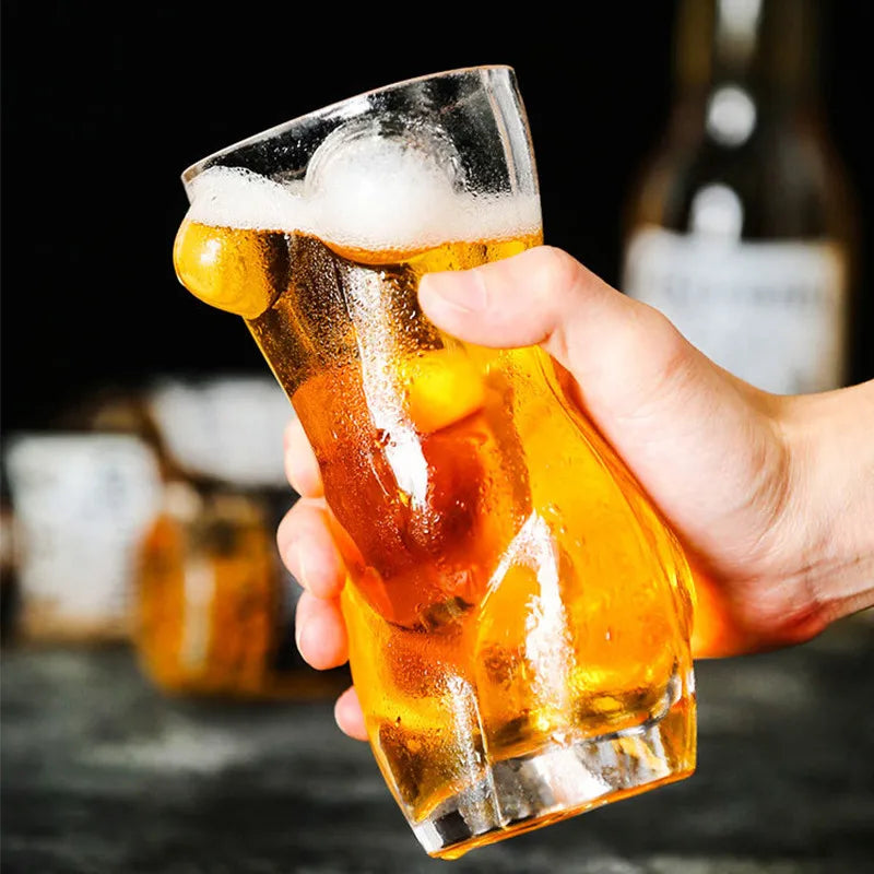 Hot Selling 400ML Men Body Creative Sexy Glass Body
