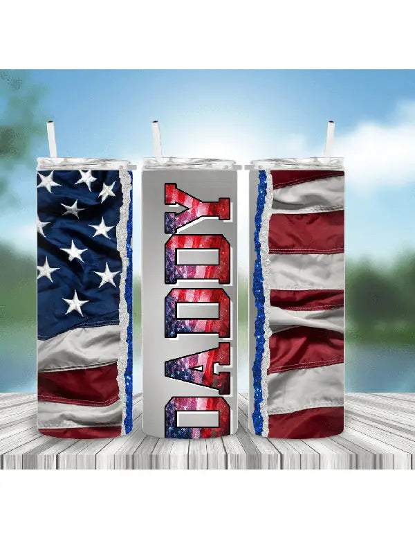 BEST Patriotic Tumblers- Drink till your heart is content!