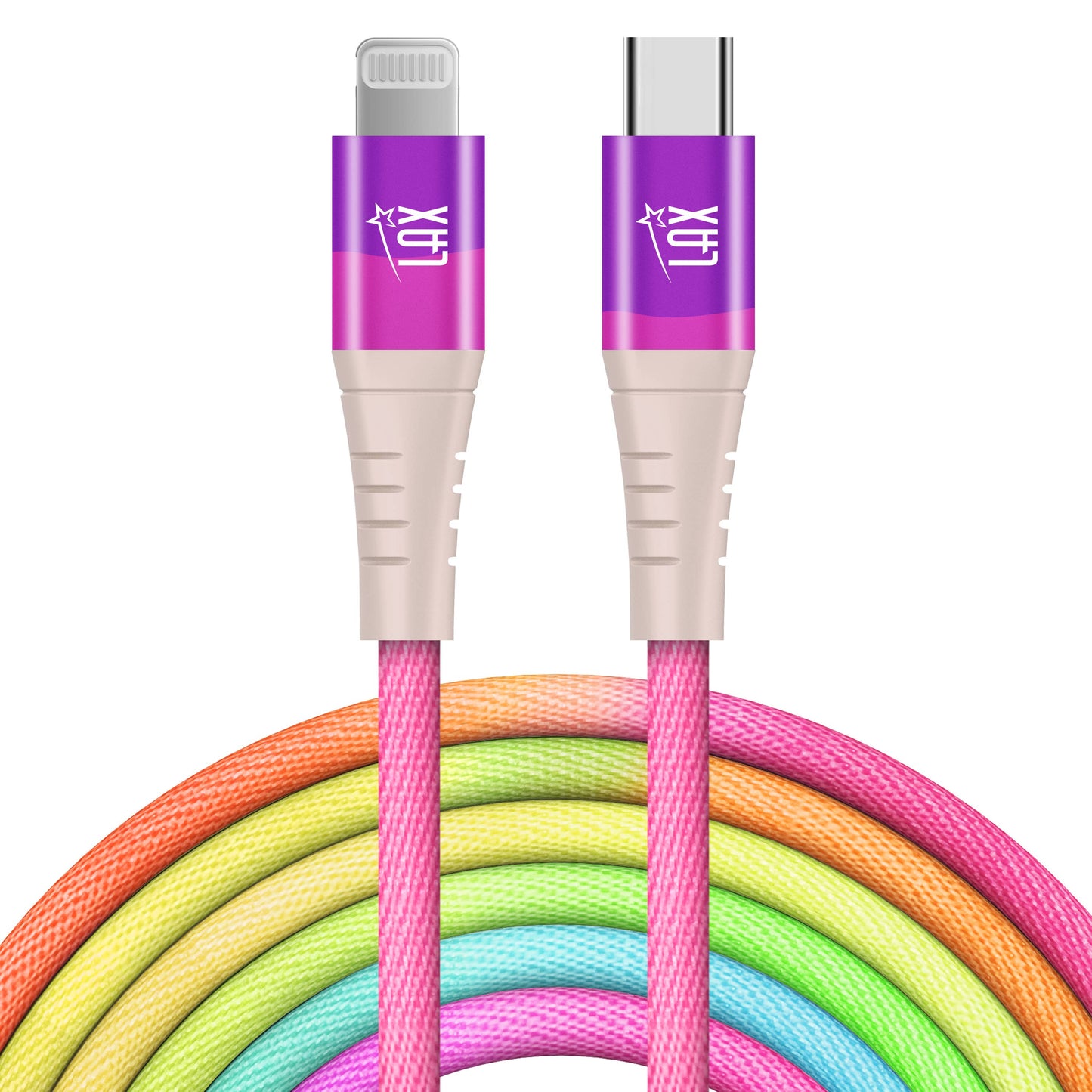 Apple MFi Certified Lightning to USB-C Cable (10ft)