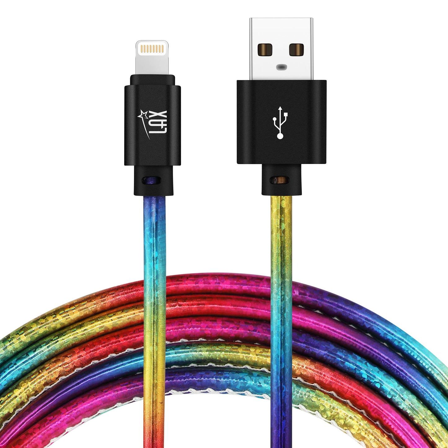 Vegan Leather Apple MFI Certified Lightning Cable