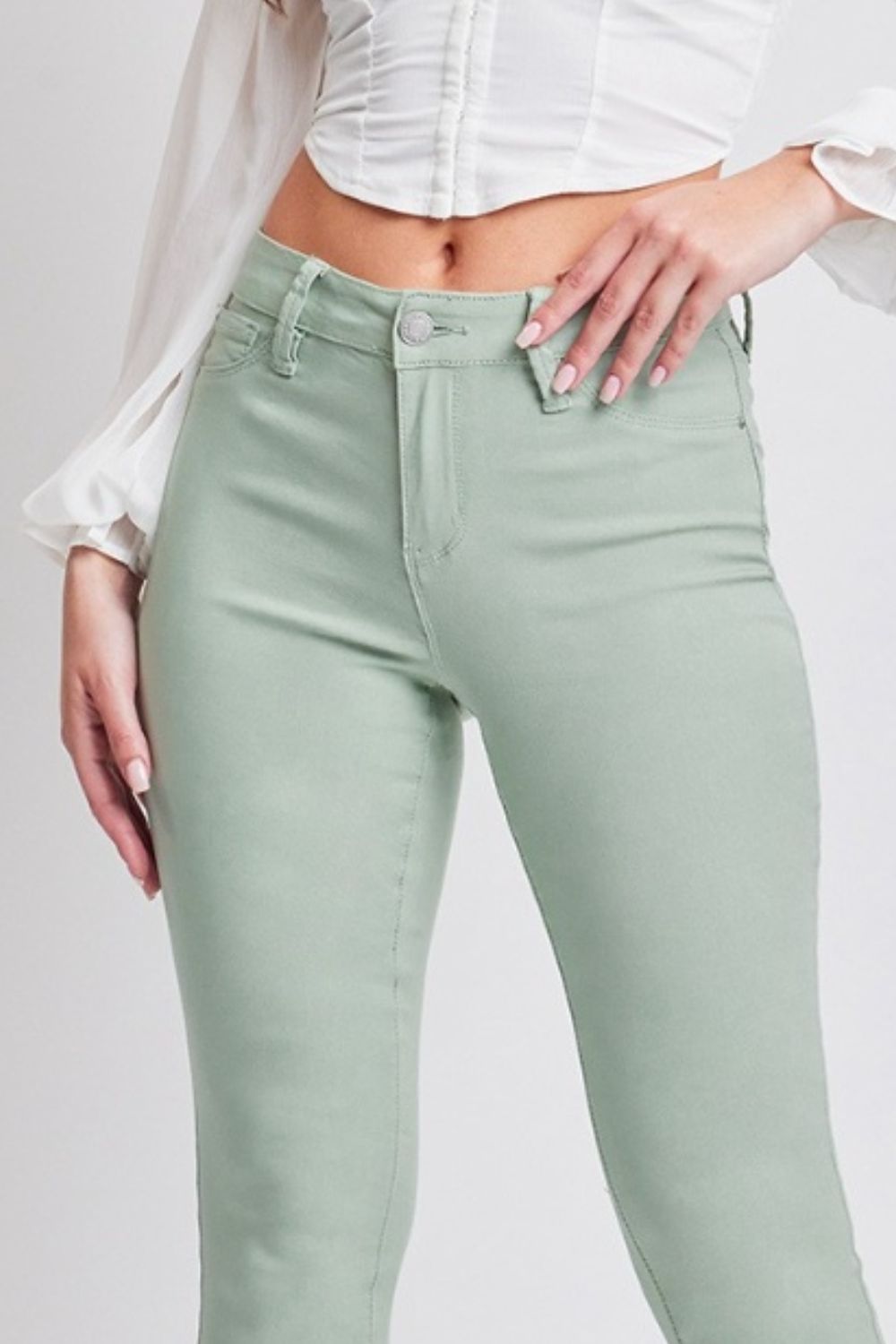 YMI curve huggin Jeanswear Hyperstretch Mid-Rise Skinny Jeans