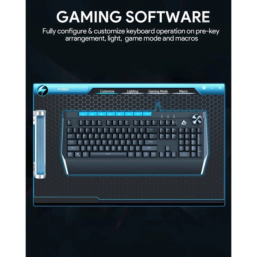 "Responsive. Resilient. Radiant: Power Your Play with Our Gaming Keyboards!"
