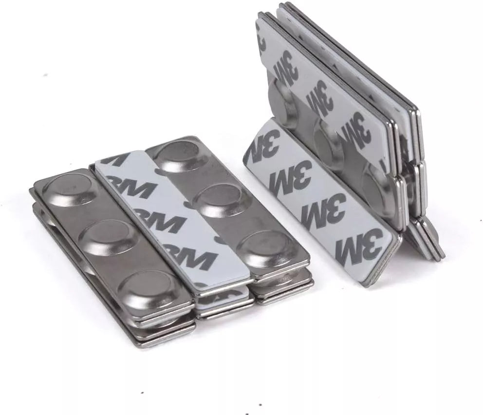 HAZOULEN 60 in Set Name Badge Magnets, Magnetic Name Tag Holders with 3 Neodymium
