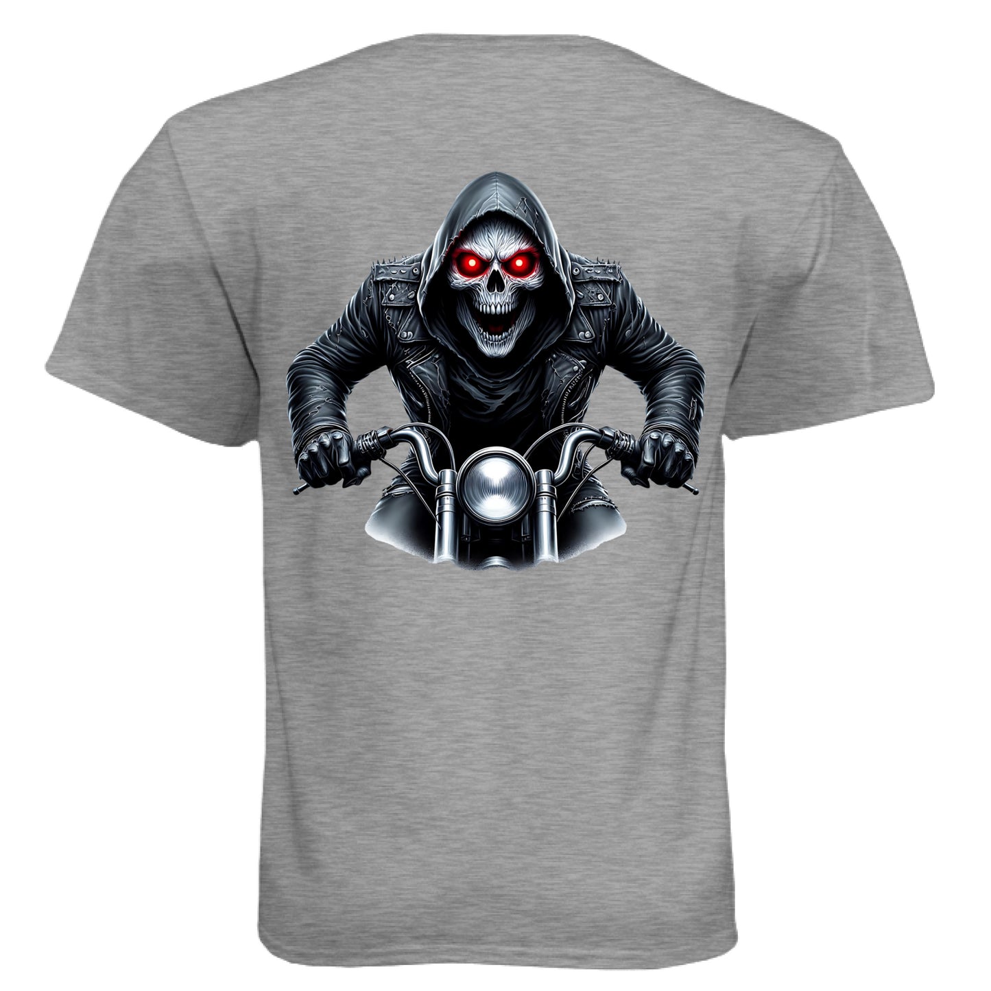Dark Heather Grey (60/40) - BACK