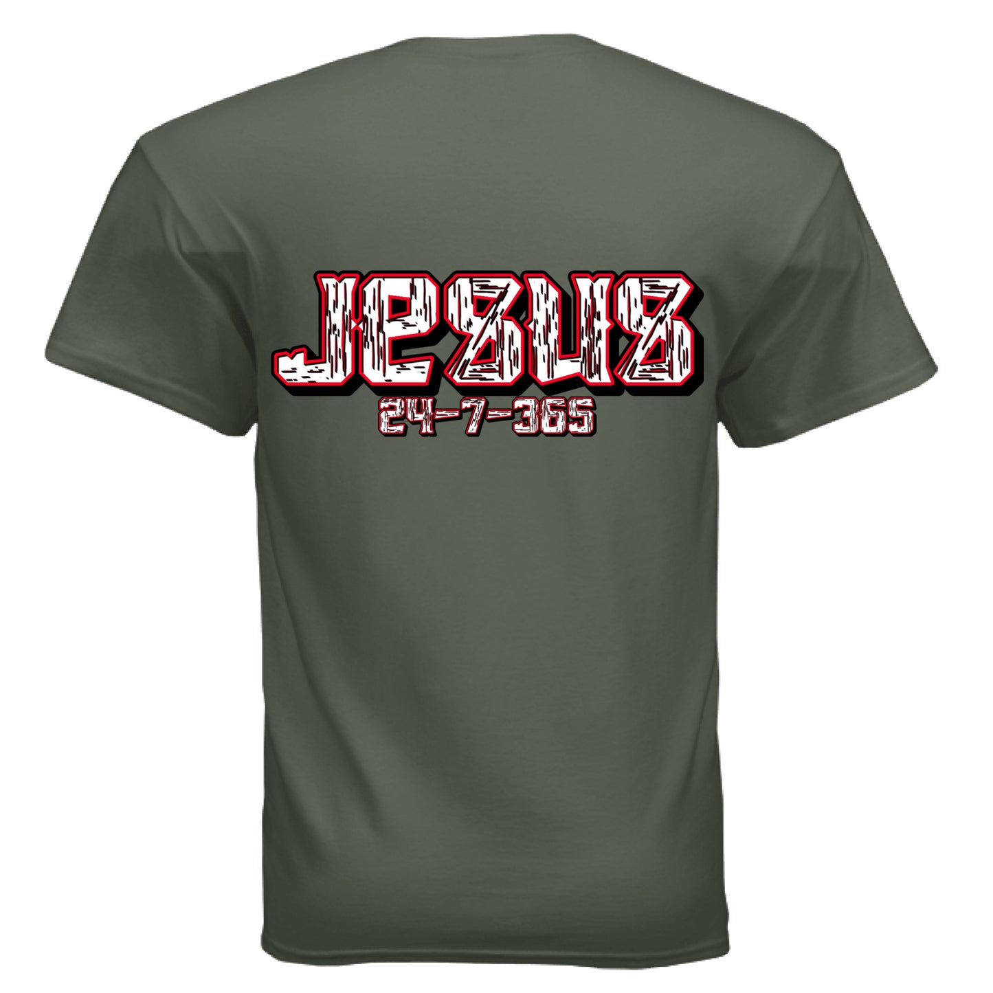 MILITARY GREEN - BACK