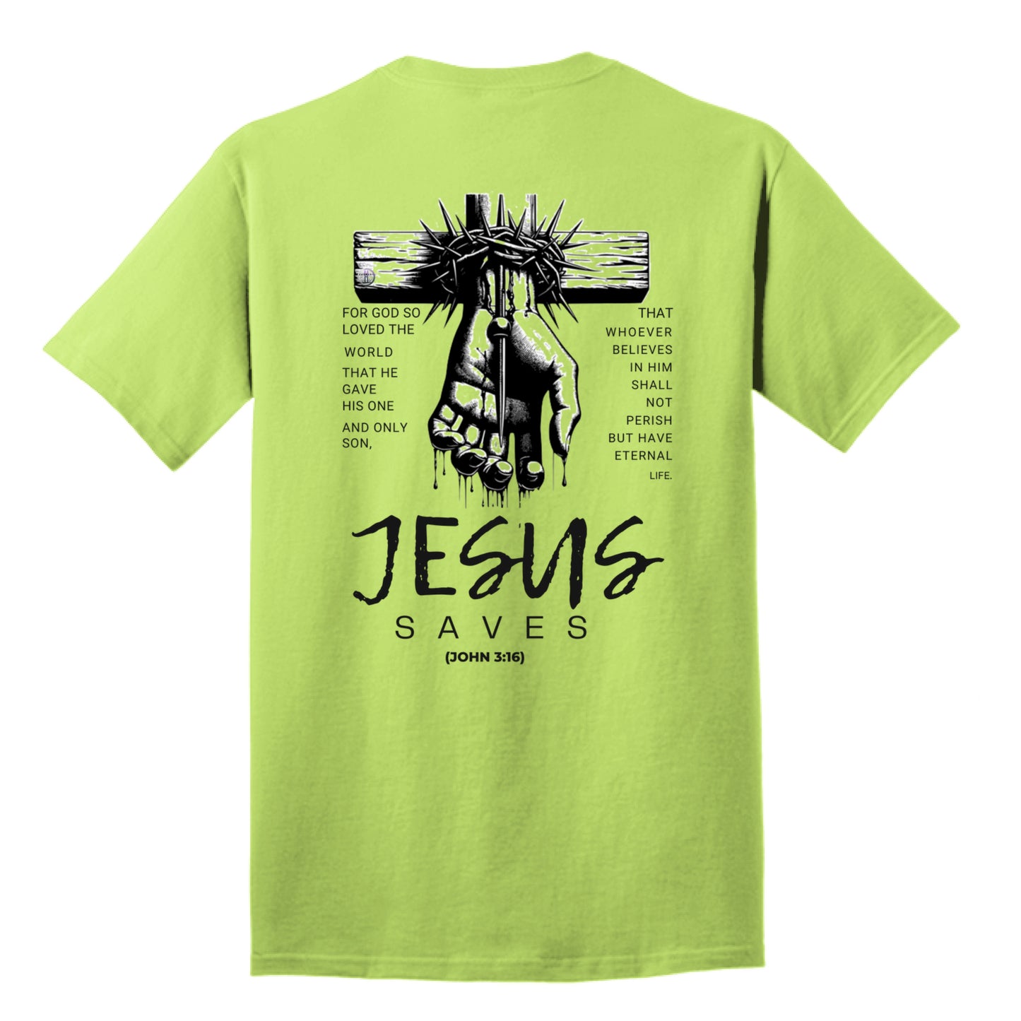 Neon Yellow - BACK