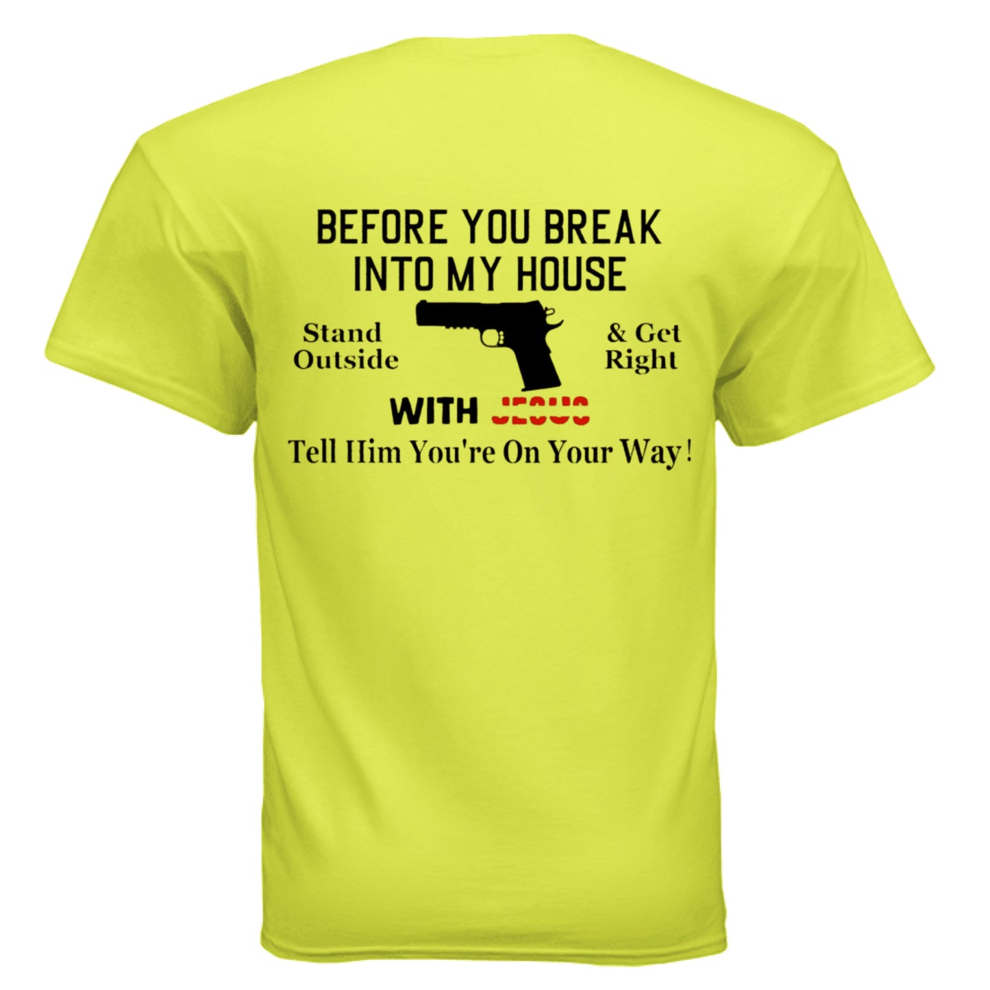 SAFETY GREEN - BACK