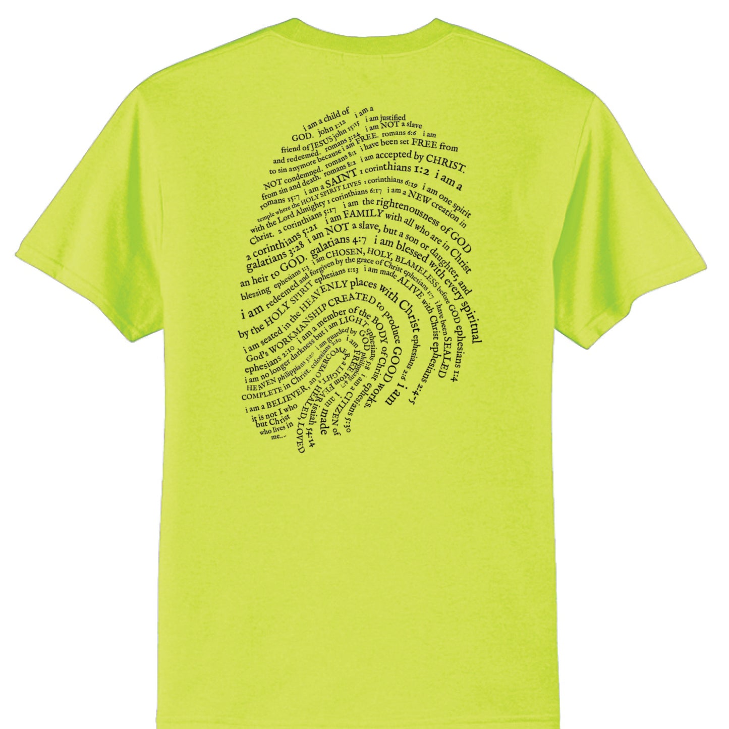 Safety Green - BACK