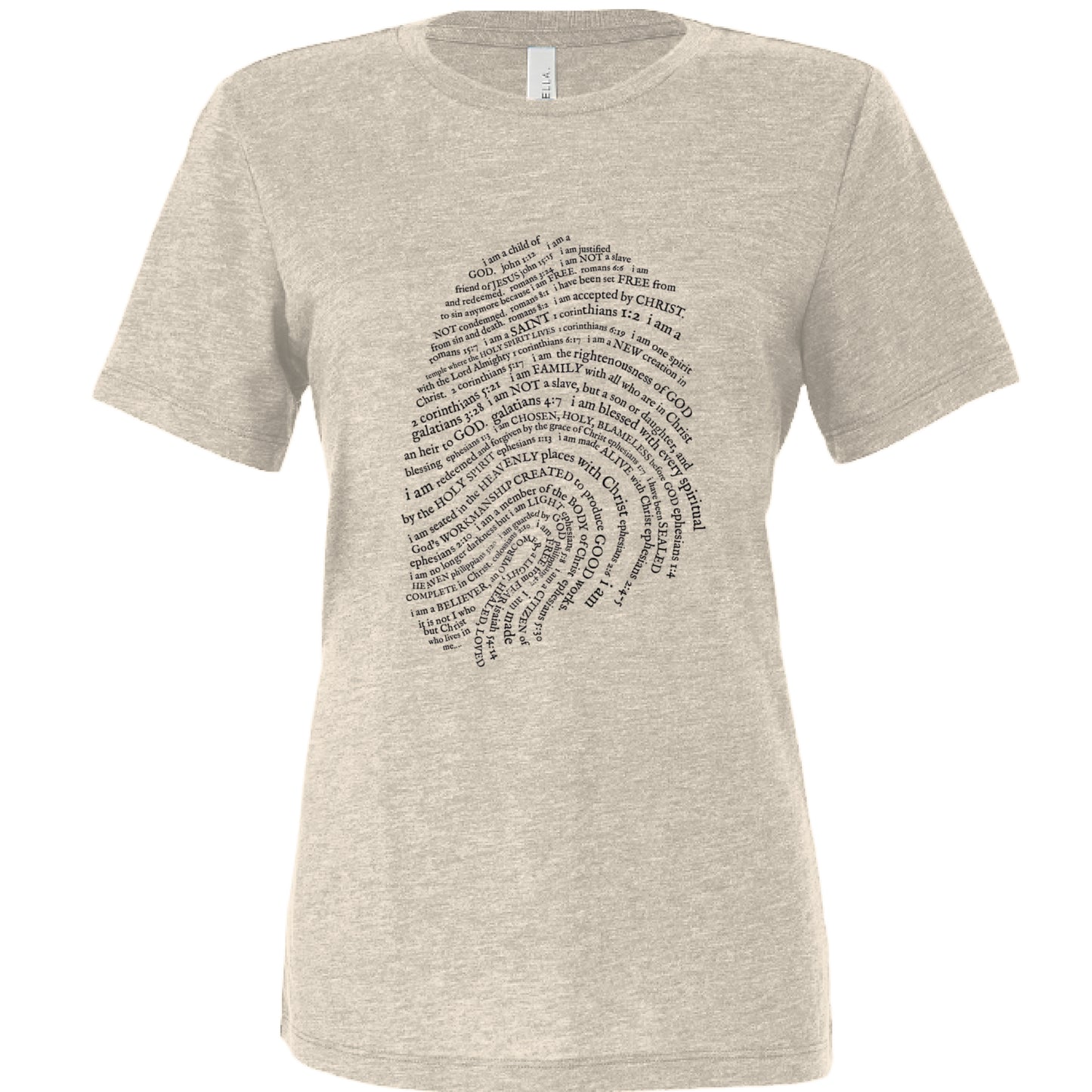 Solid Natural Triblend - FRONT