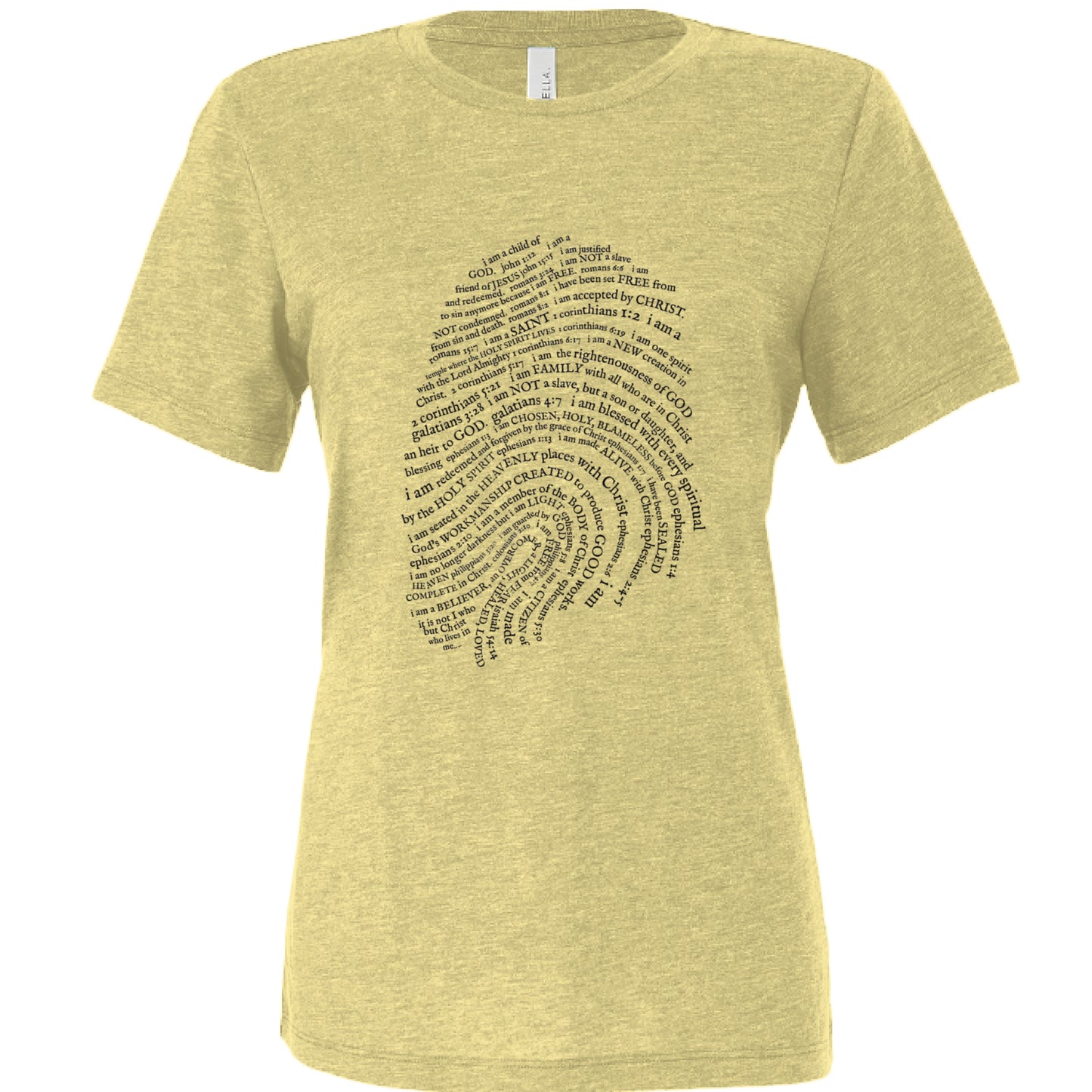 Mustard Triblend - FRONT