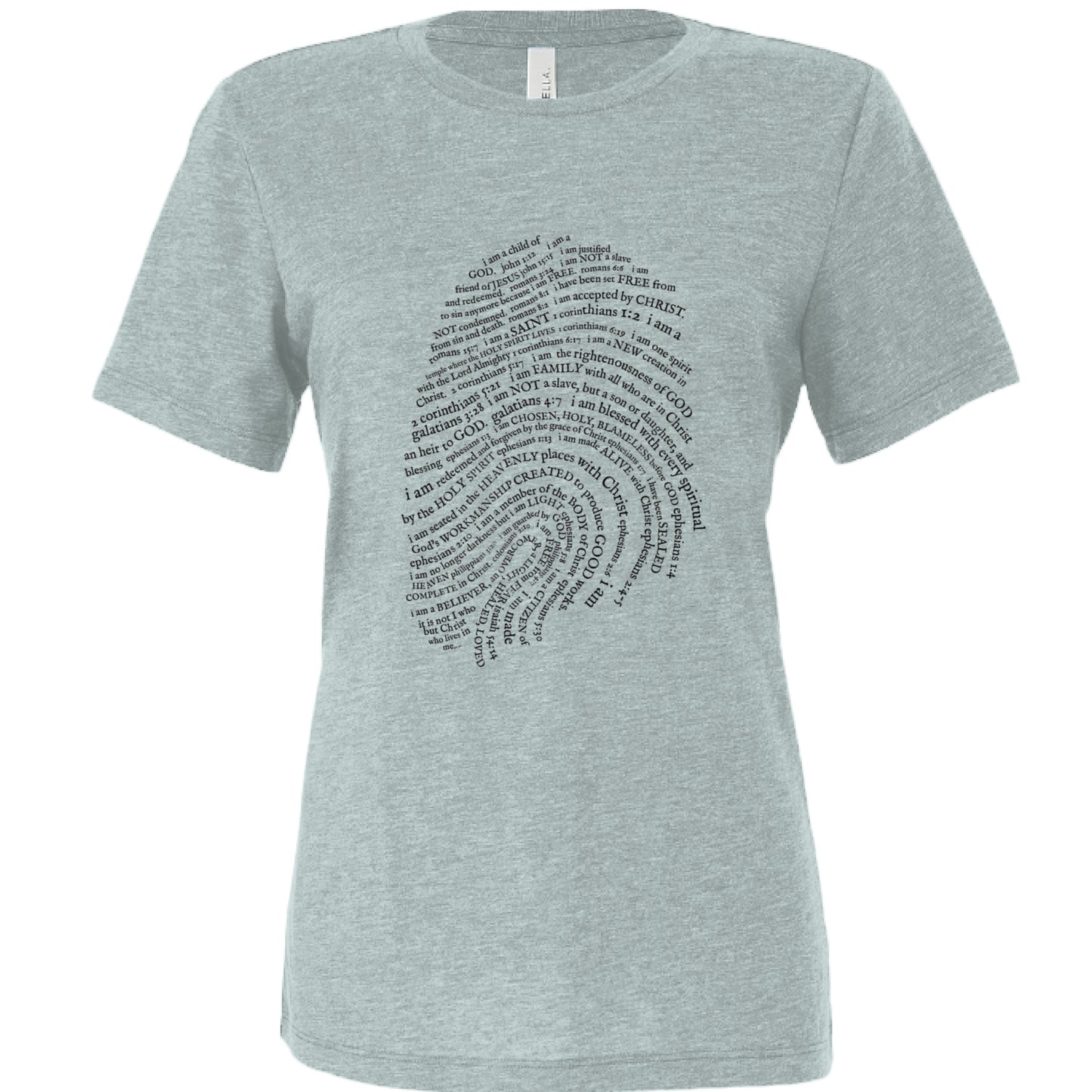 Dusty Blue Triblend - FRONT
