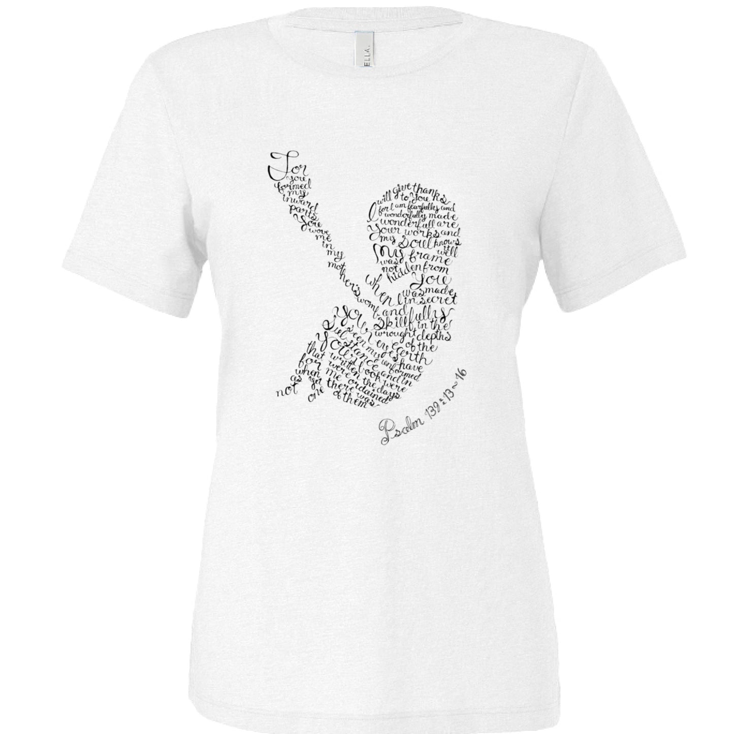SOLID WHT TRIBELND - FRONT