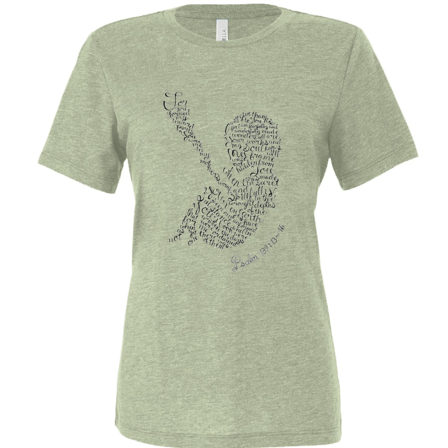 Spring Green Triblend - FRONT