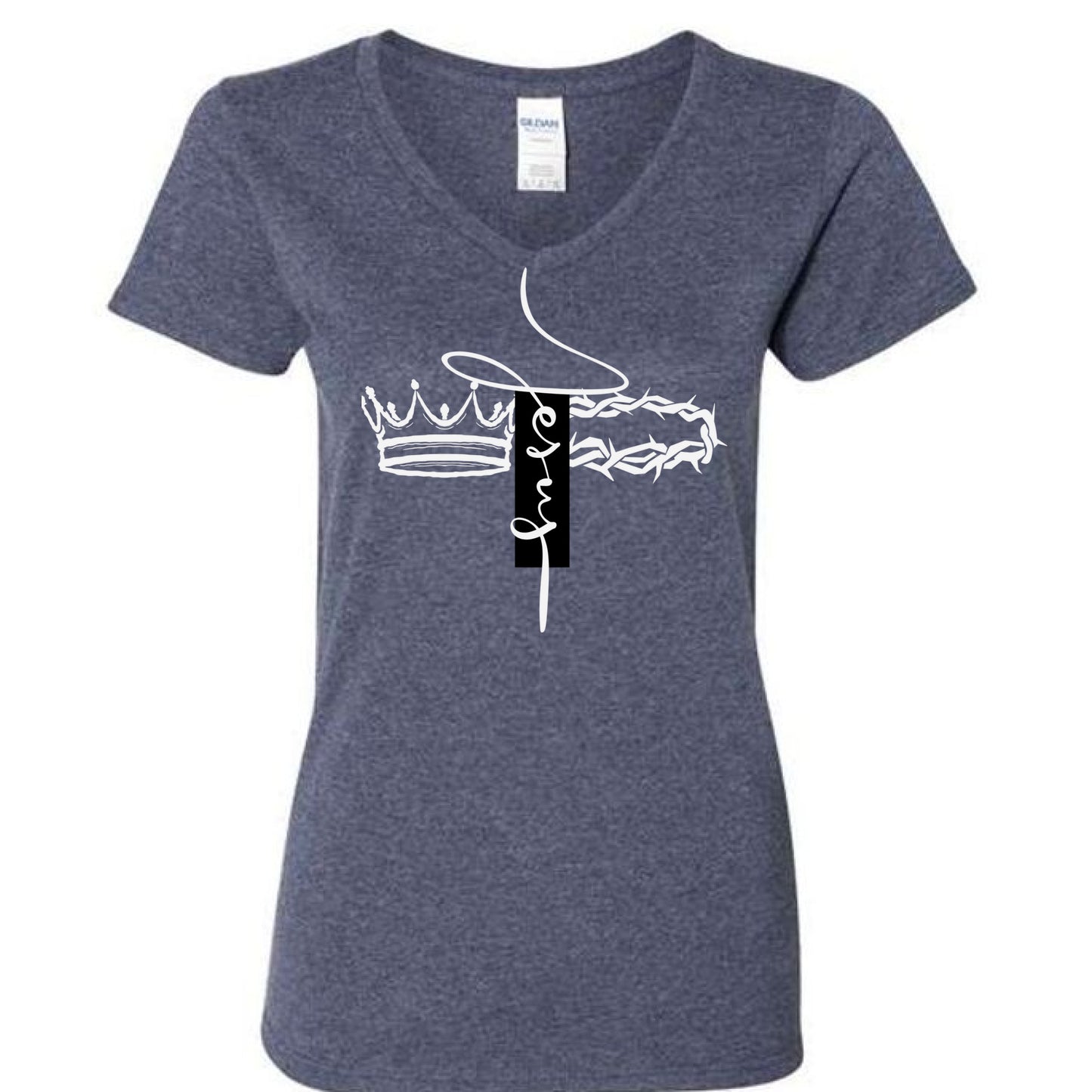 Heather Navy - FRONT