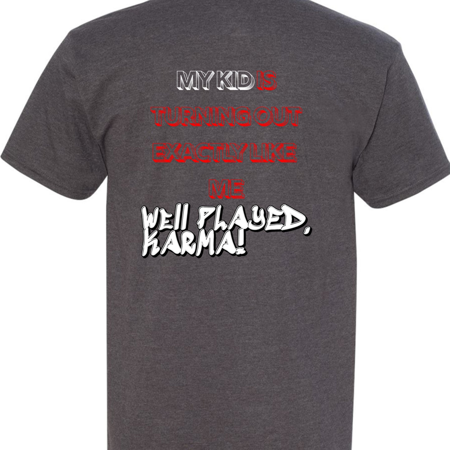 CHARCOAL HEATHER - BACK