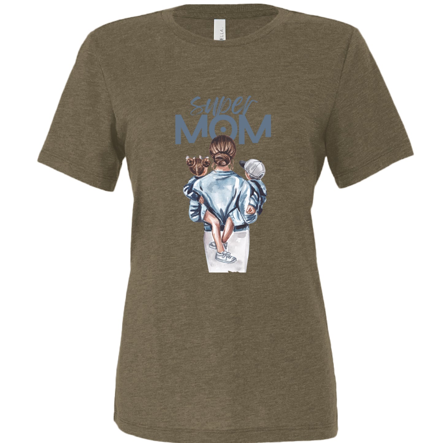 OLIVE TRIBLEND - FRONT